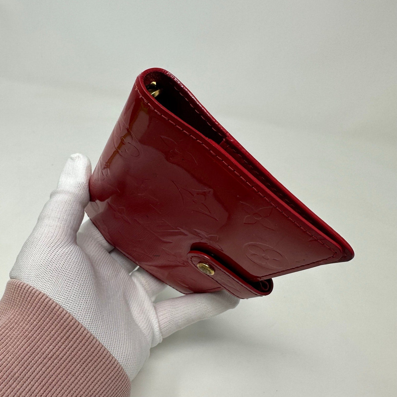 Louis Vuitton LV Agenda PM Cover Vernis Red