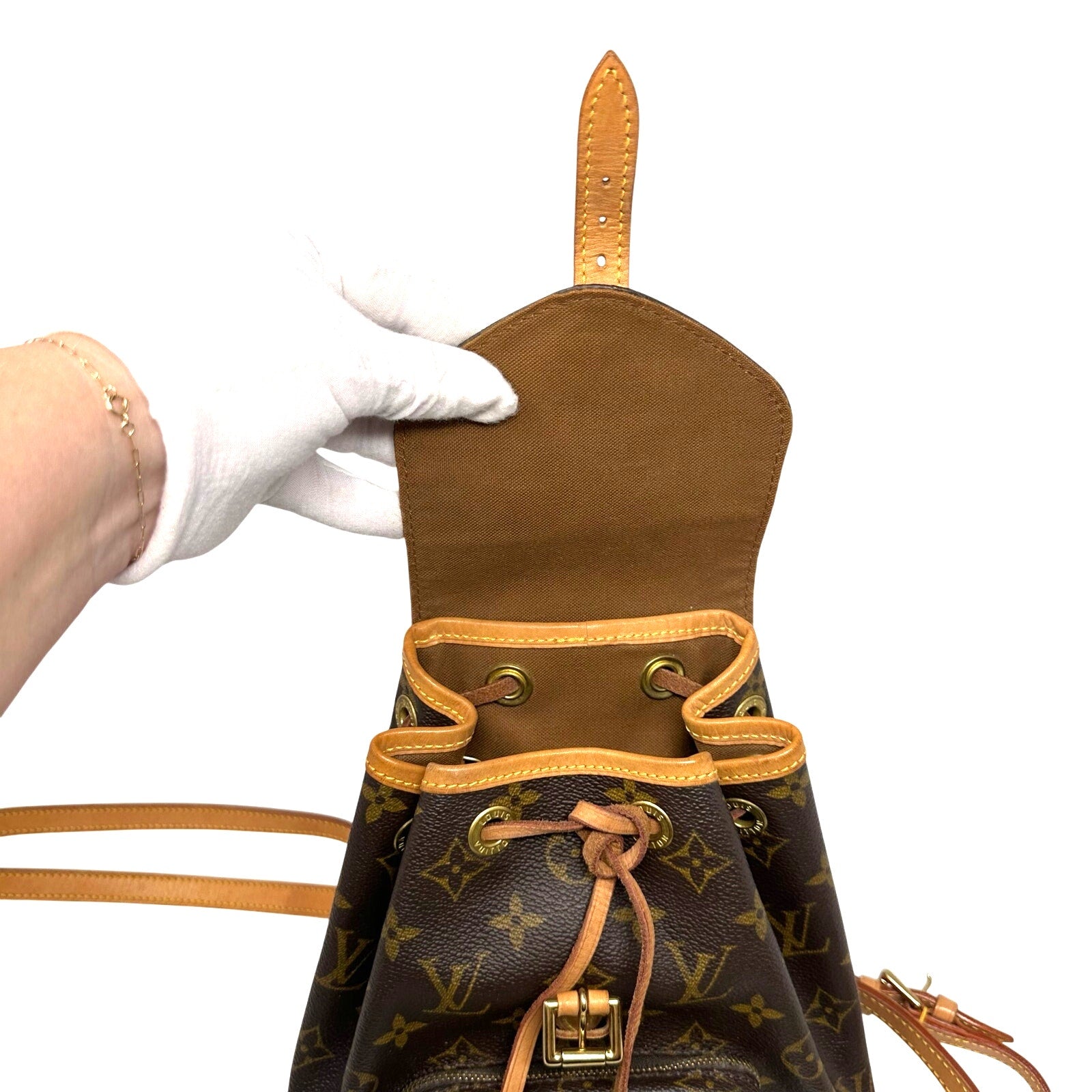 Louis Vuitton LV Monogram Montsouris PM Mini Backpack