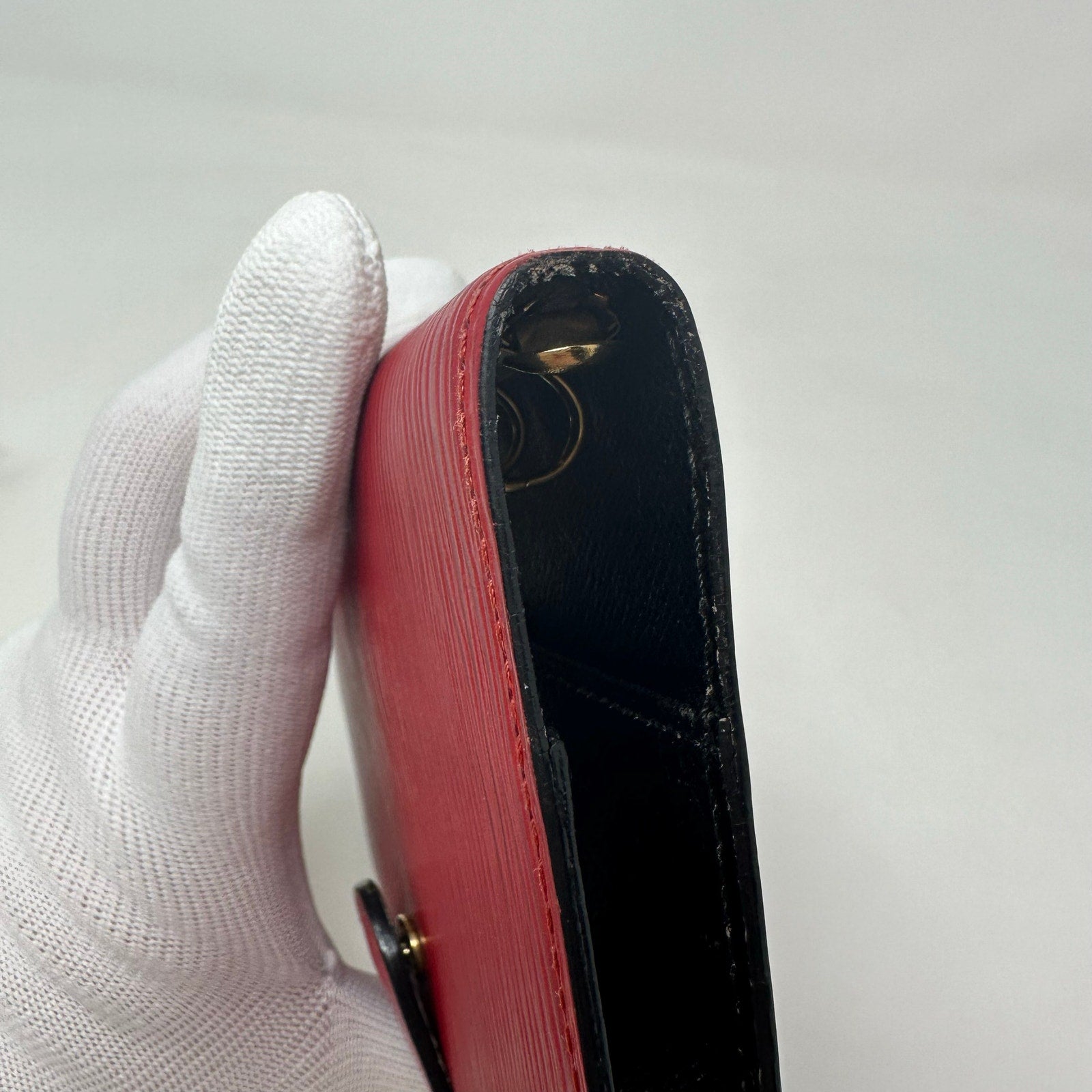 Louis Vuitton LV Diary Cover Agenda PM Epi Red
