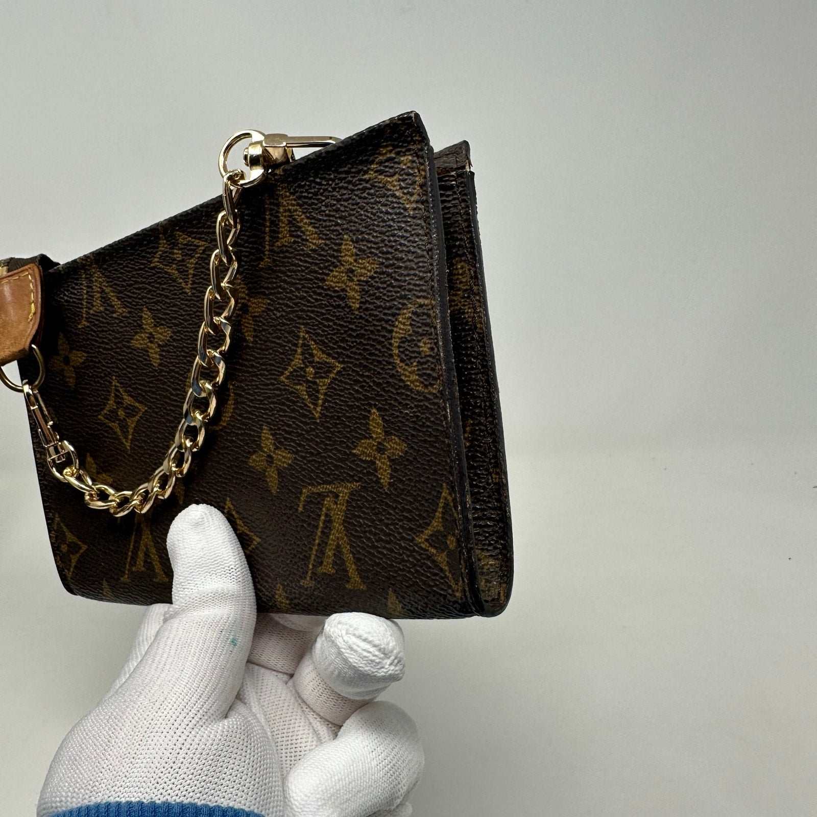 Louis Vuitton LV Monogram Bucket Accessory PM Pouch 17