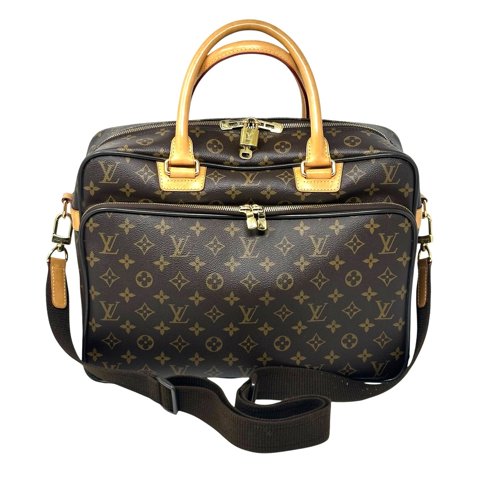 Louis Vuitton LV Monogram Icare Computer Laptop Briefcase Bag