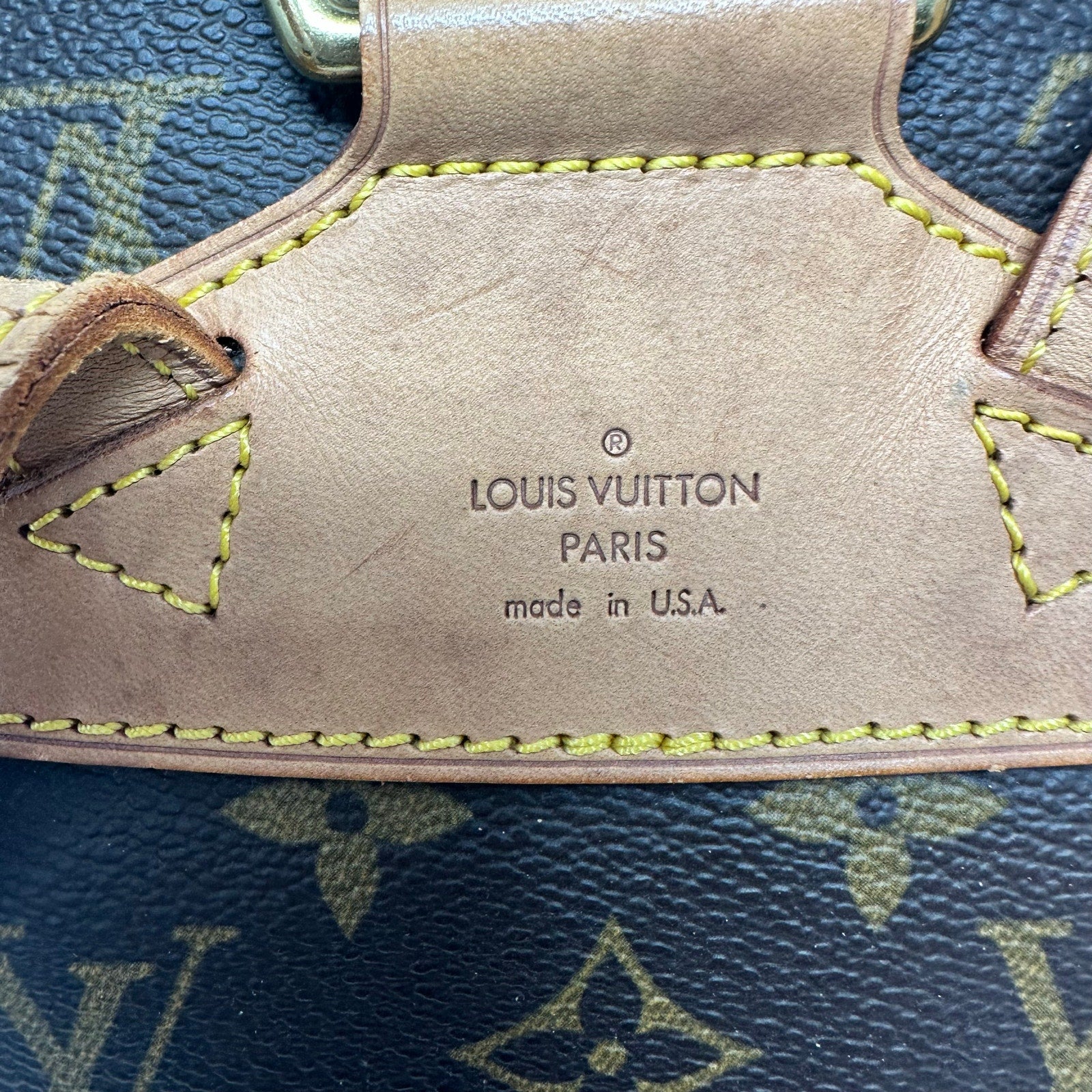 Louis Vuitton LV Monogram Montsouris MM Small Backpack
