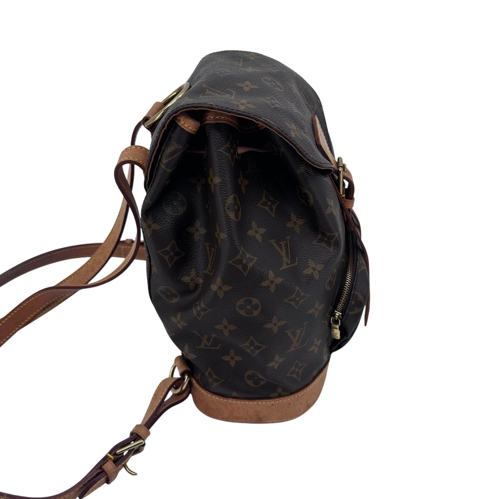 Louis Vuitton LV Monogram Montsouris MM Mini Backpack Bag
