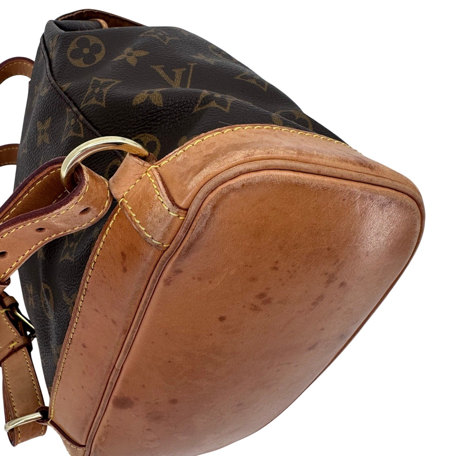 Louis Vuitton LV Monogram Montsouris MM Mini Backpack Bag
