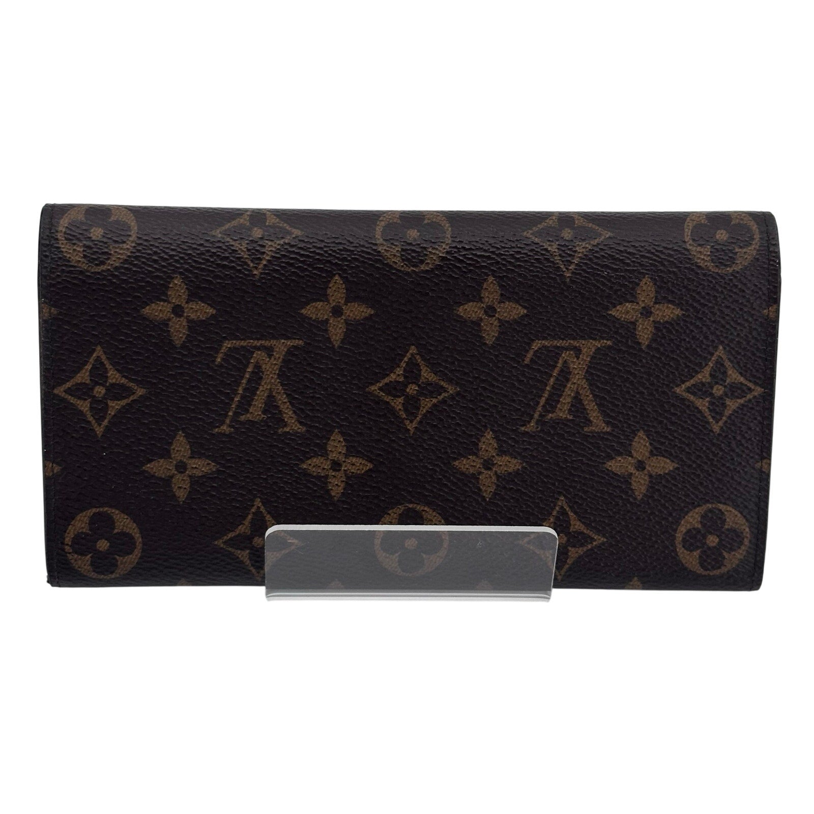 Louis Vuitton LV Monogram Emilie Wallet Pivione Pink