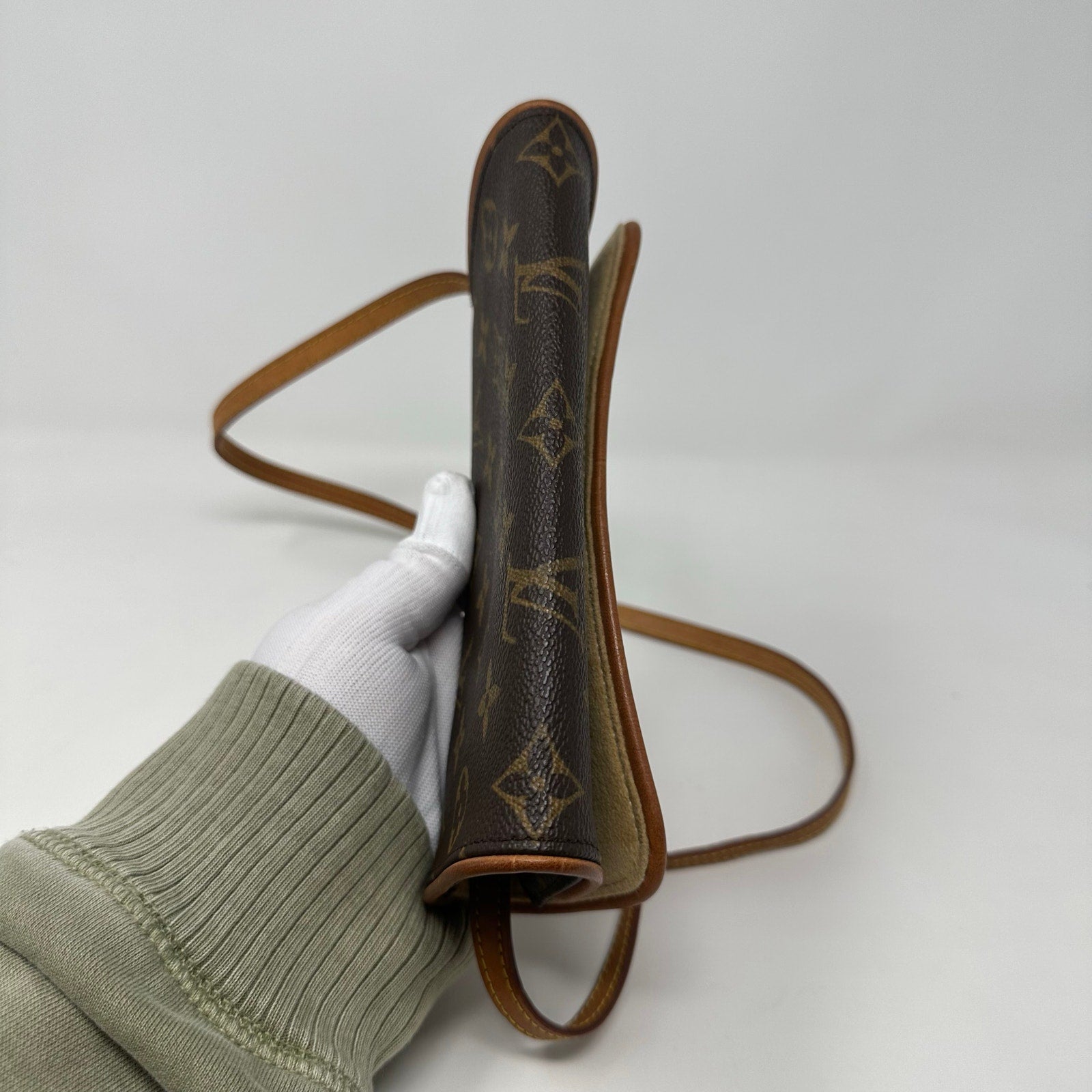 Louis Vuitton LV Monogram Twin Pochette Belt Bag PM
