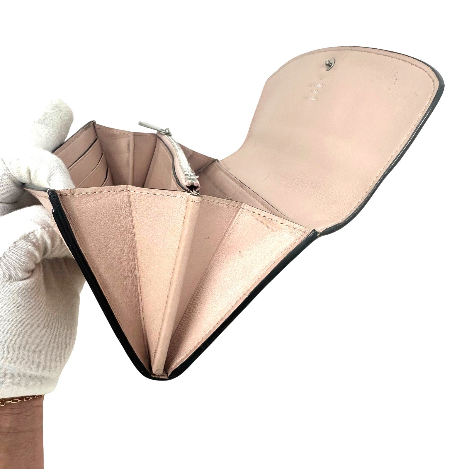 Louis Vuitton LV Mahina Iris Long Wallet Magnolia Pink