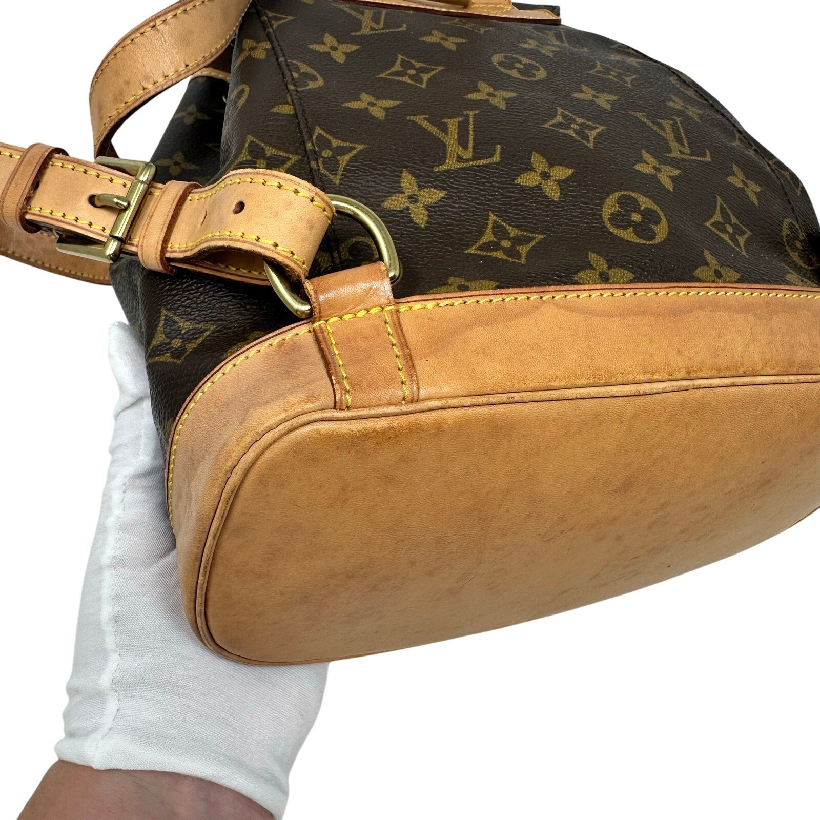 Louis Vuitton LV Monogram Montsouris MM Small Backpack