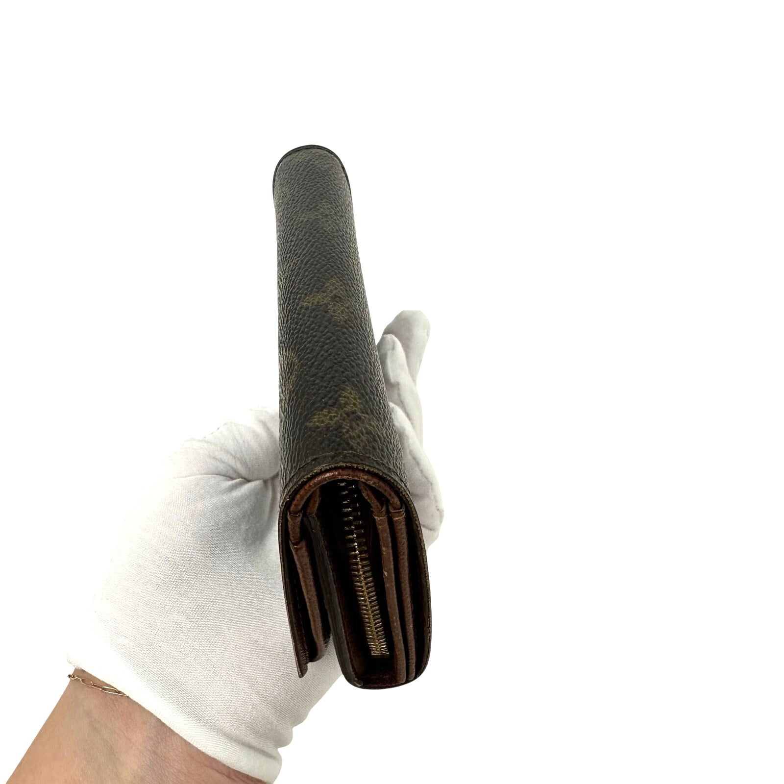 Louis Vuitton LV Monogram Porte Monnaie Tresor Wallet