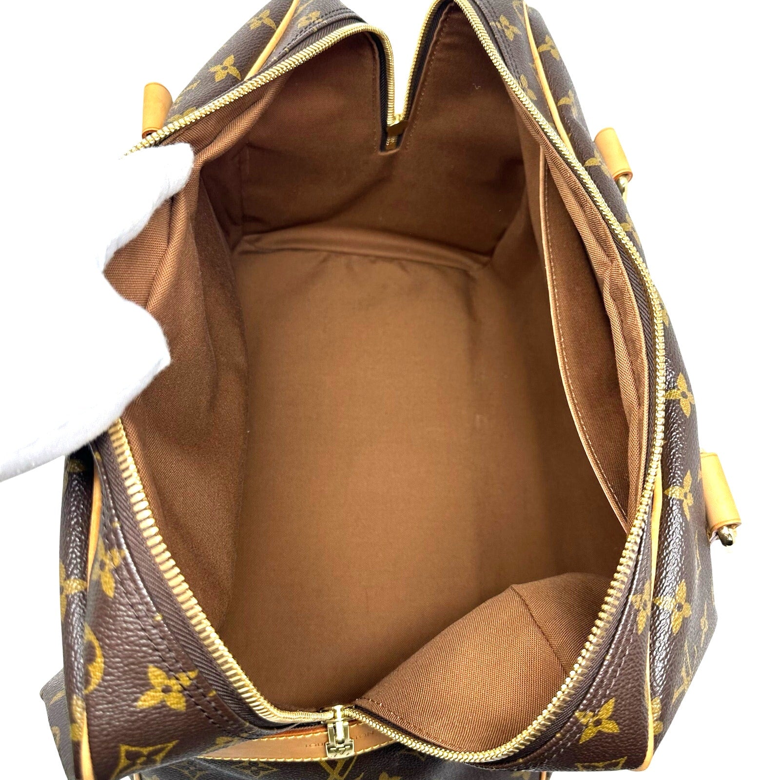 Louis Vuitton LV Monogram Carryall Satchel Duffle Bag