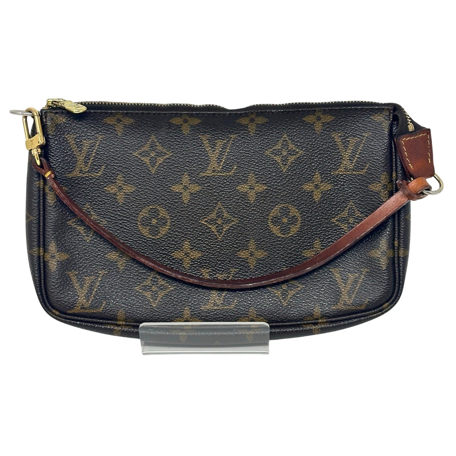 Louis Vuitton LV Monogram Pochette Clutch Bag