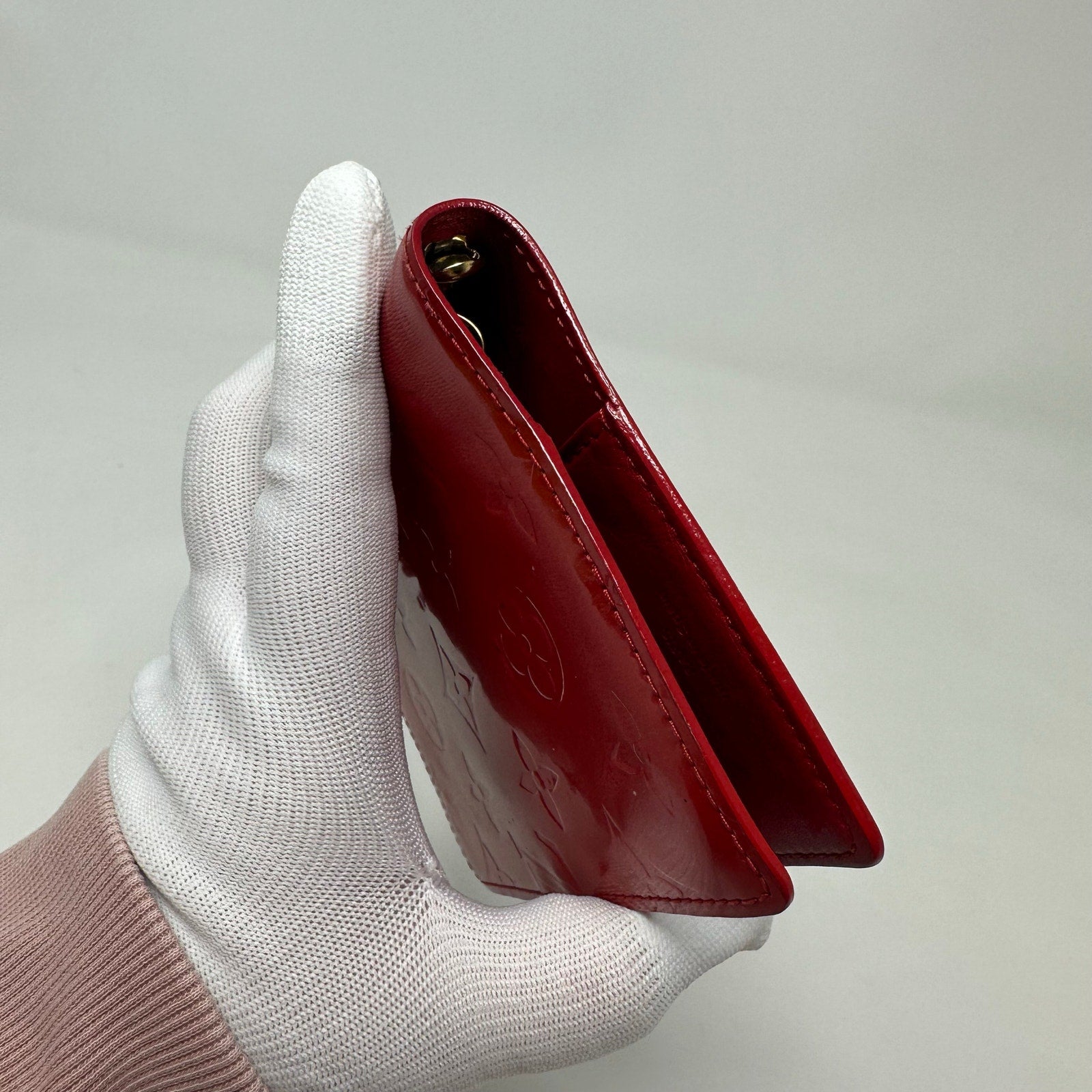 Louis Vuitton LV Agenda PM Cover Vernis Red