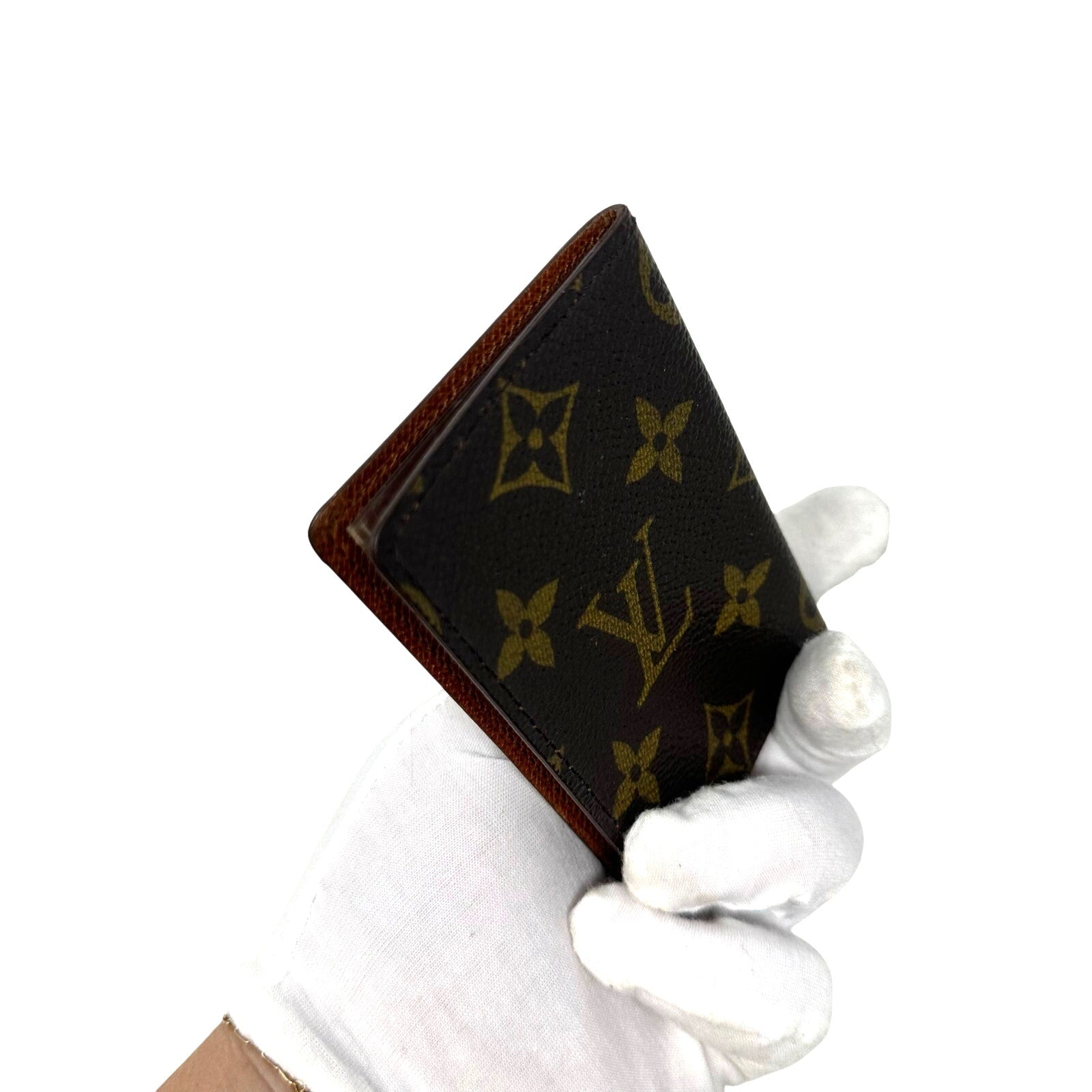 Louis Vuitton LV Monogram Porte Cartes Credit Pression Card Holder