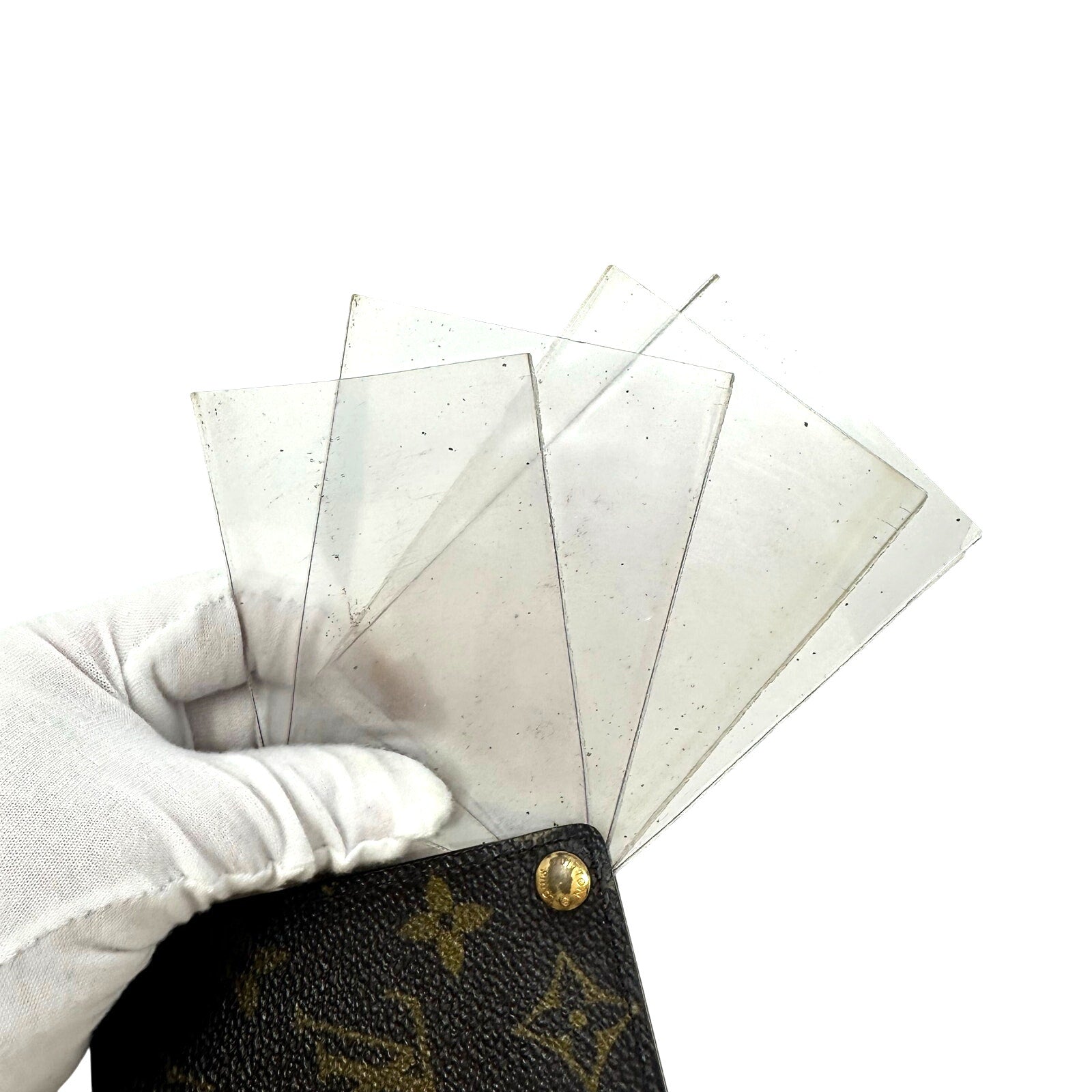 Louis Vuitton LV Monogram Porte Cartes Credit Pression Card Holder