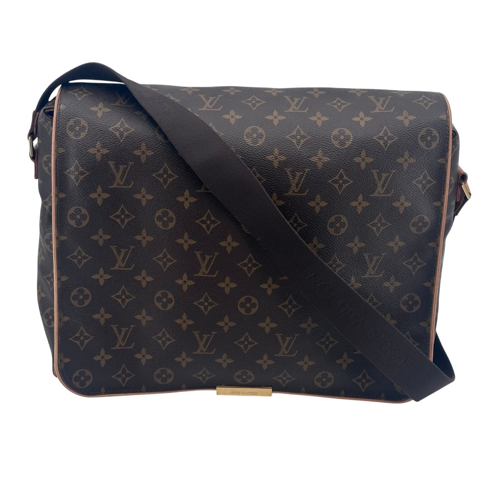 Louis Vuitton LV Monogram Abbesses Messenger Crossbody Bag