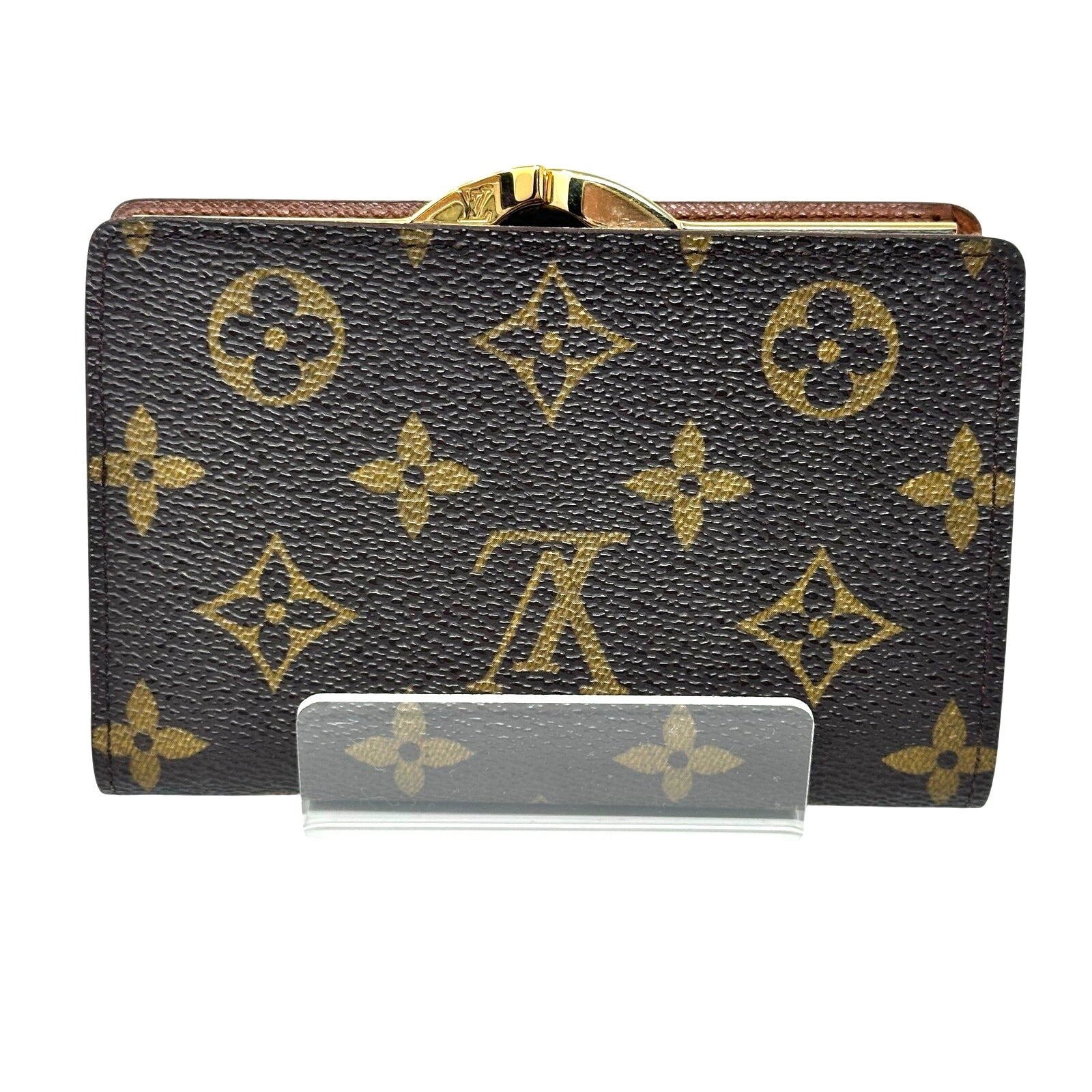 Louis Vuitton LV Monogram Kisslock Wallet