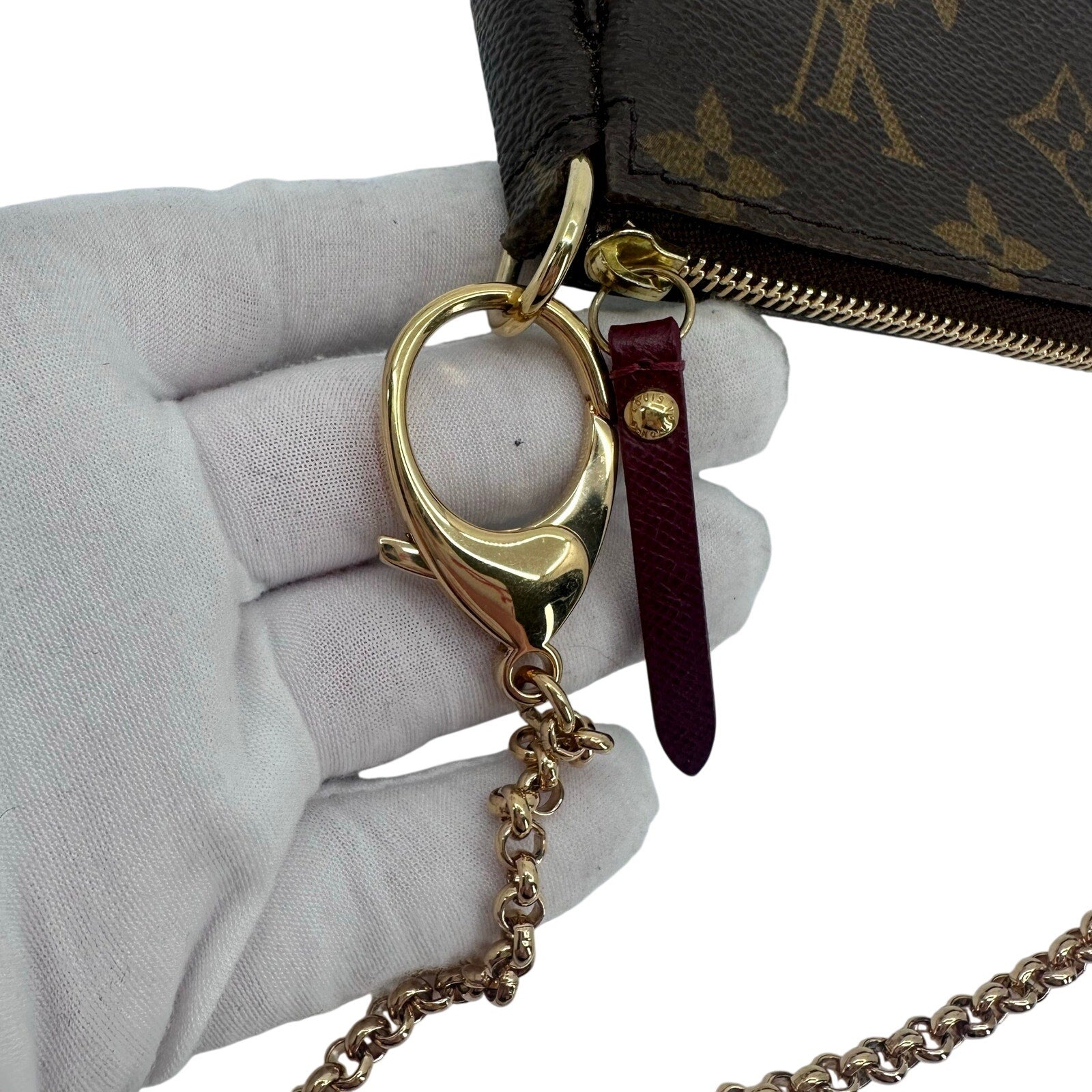 Louis Vuitton LV Monogram Limited Edition Wardrobe Trunks Mini Pochette Full Set