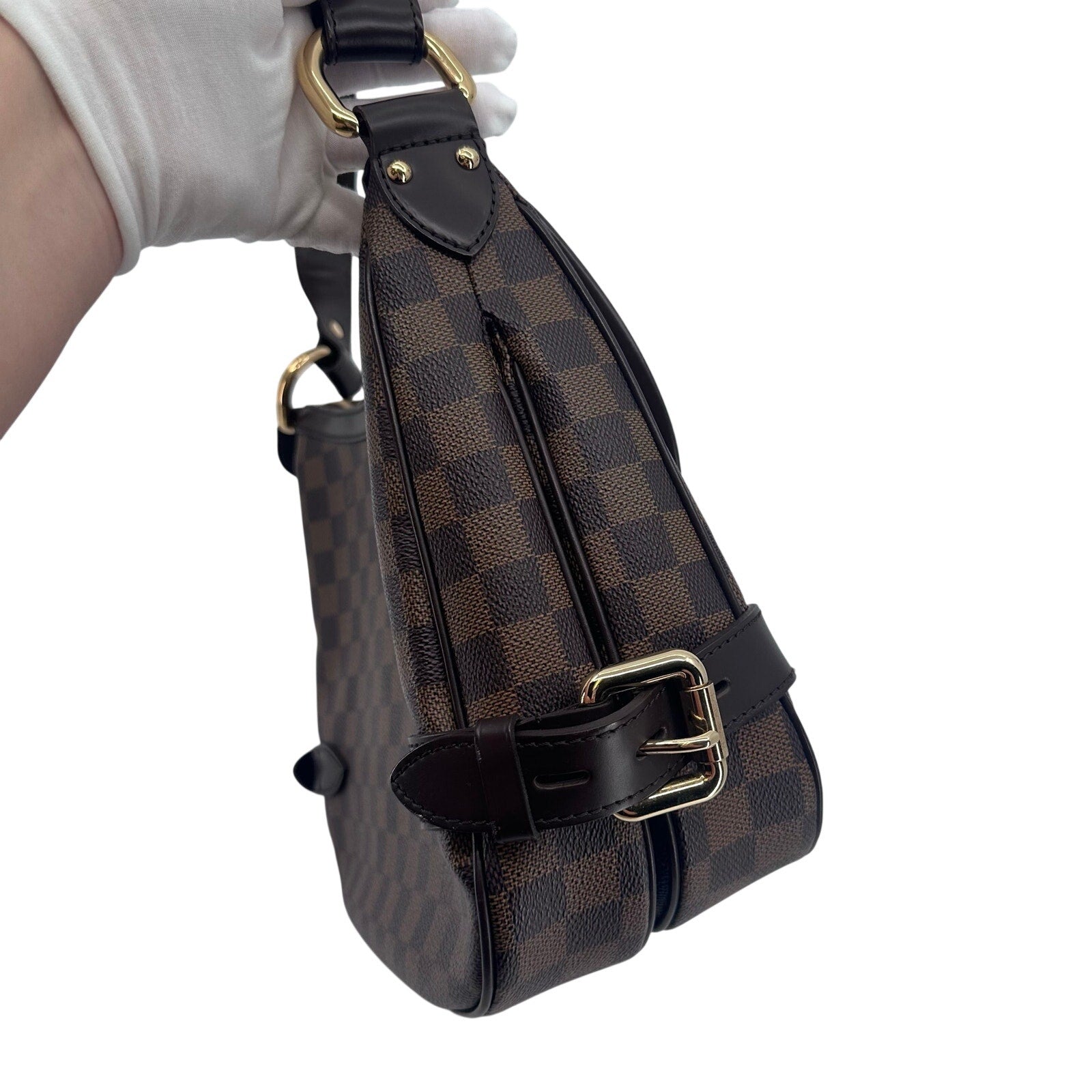 Louis Vuitton LV Damier Ebene Highbury Shoulder Bag
