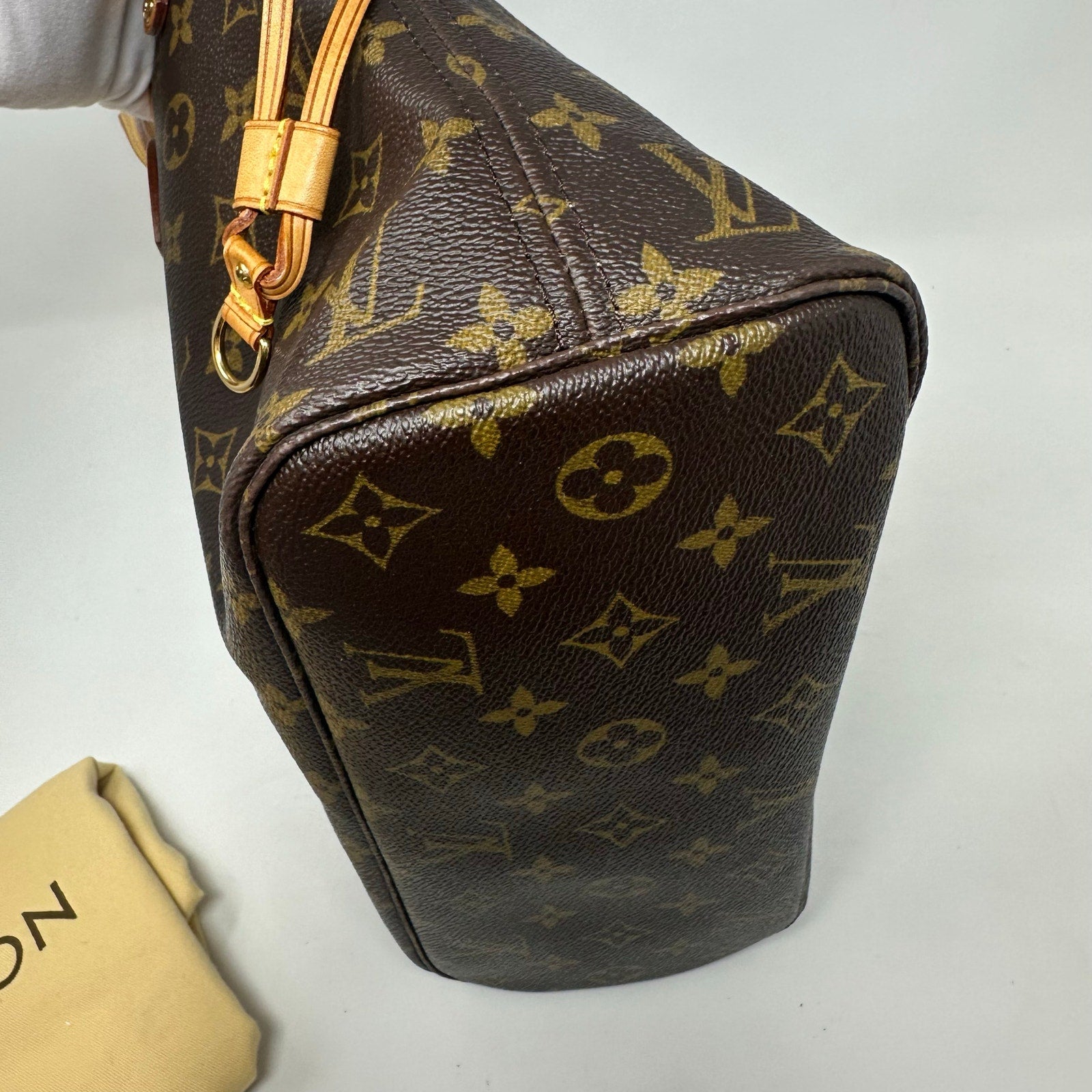 Louis Vuitton LV Monogram Neverfull PM Tote Shoulder Bag