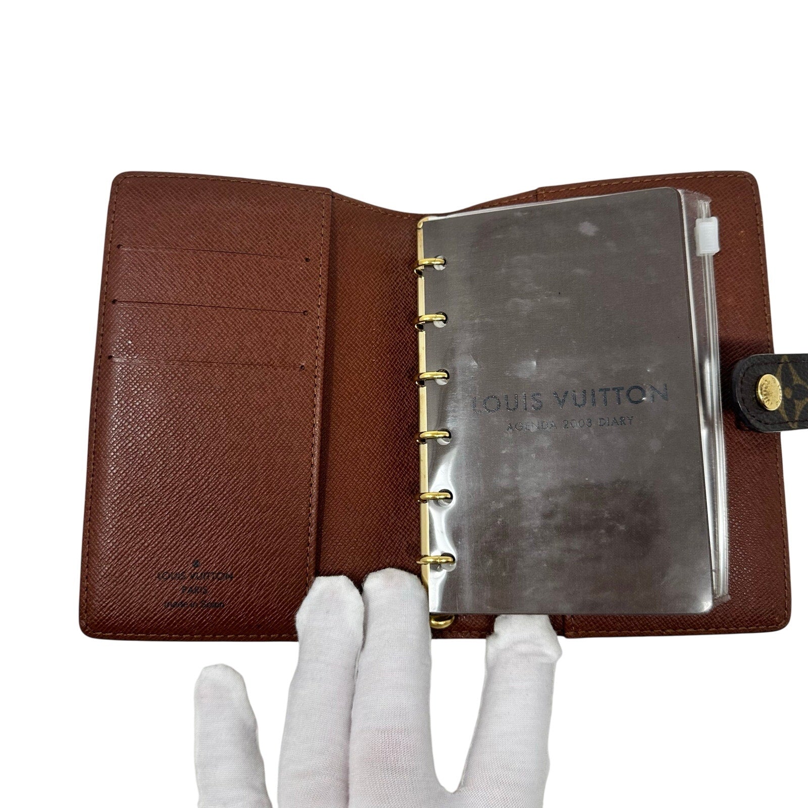 Louis Vuitton LV Agenda PM Diary Cover Monogram