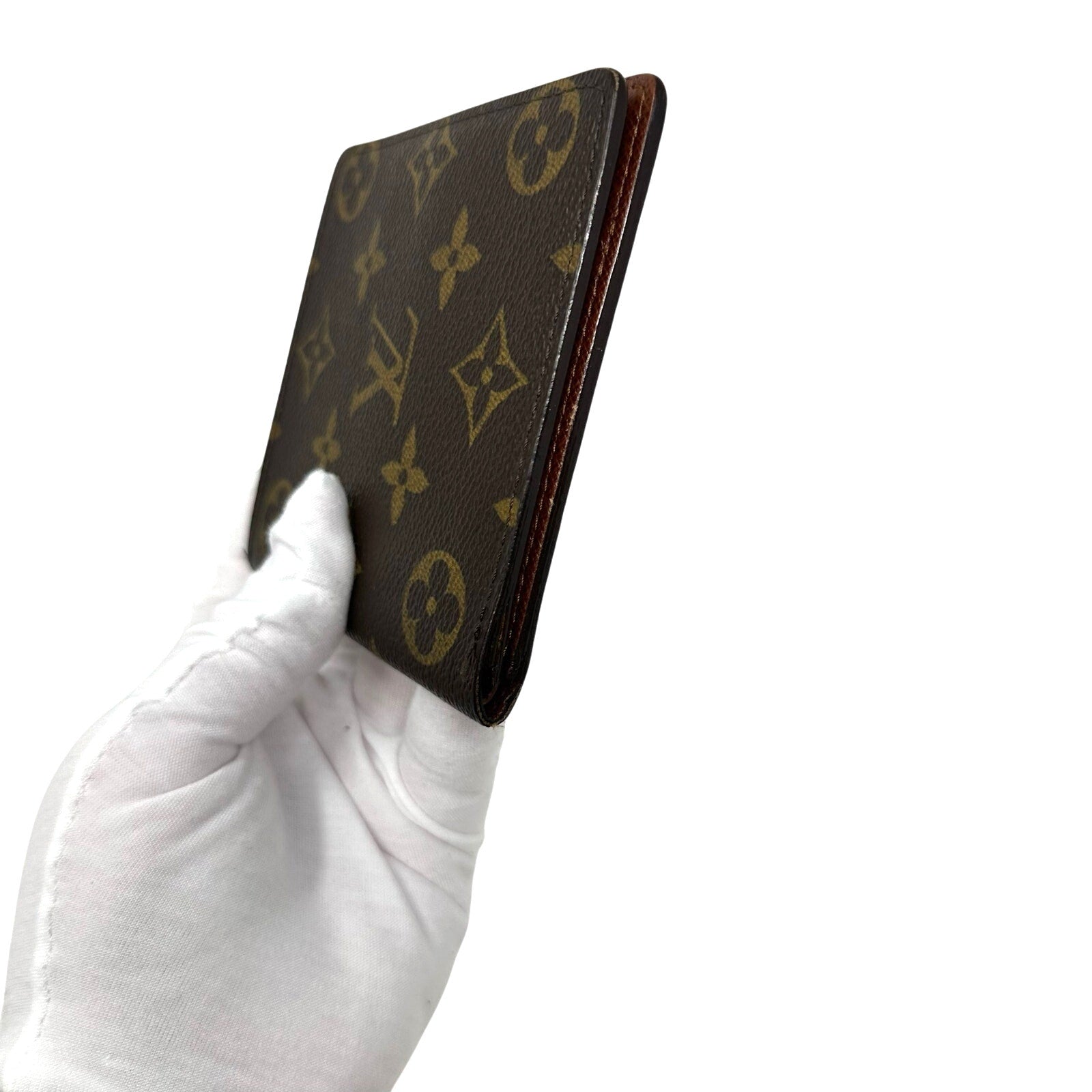 Louis Vuitton LV Monogram Slim Tall Cardholder Bifold Wallet