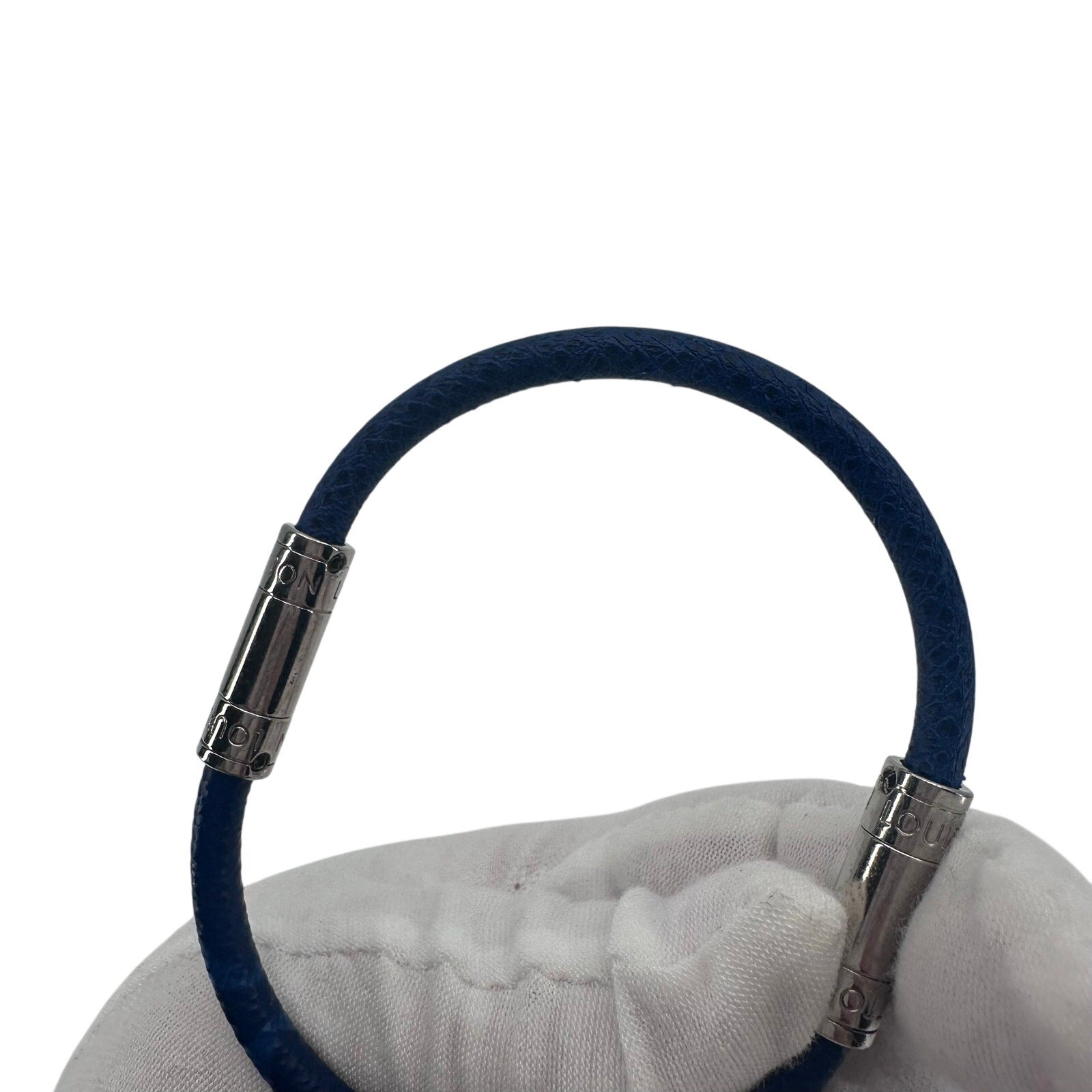 Louis Vuitton LV Neo Split Bracelet Blue Silver