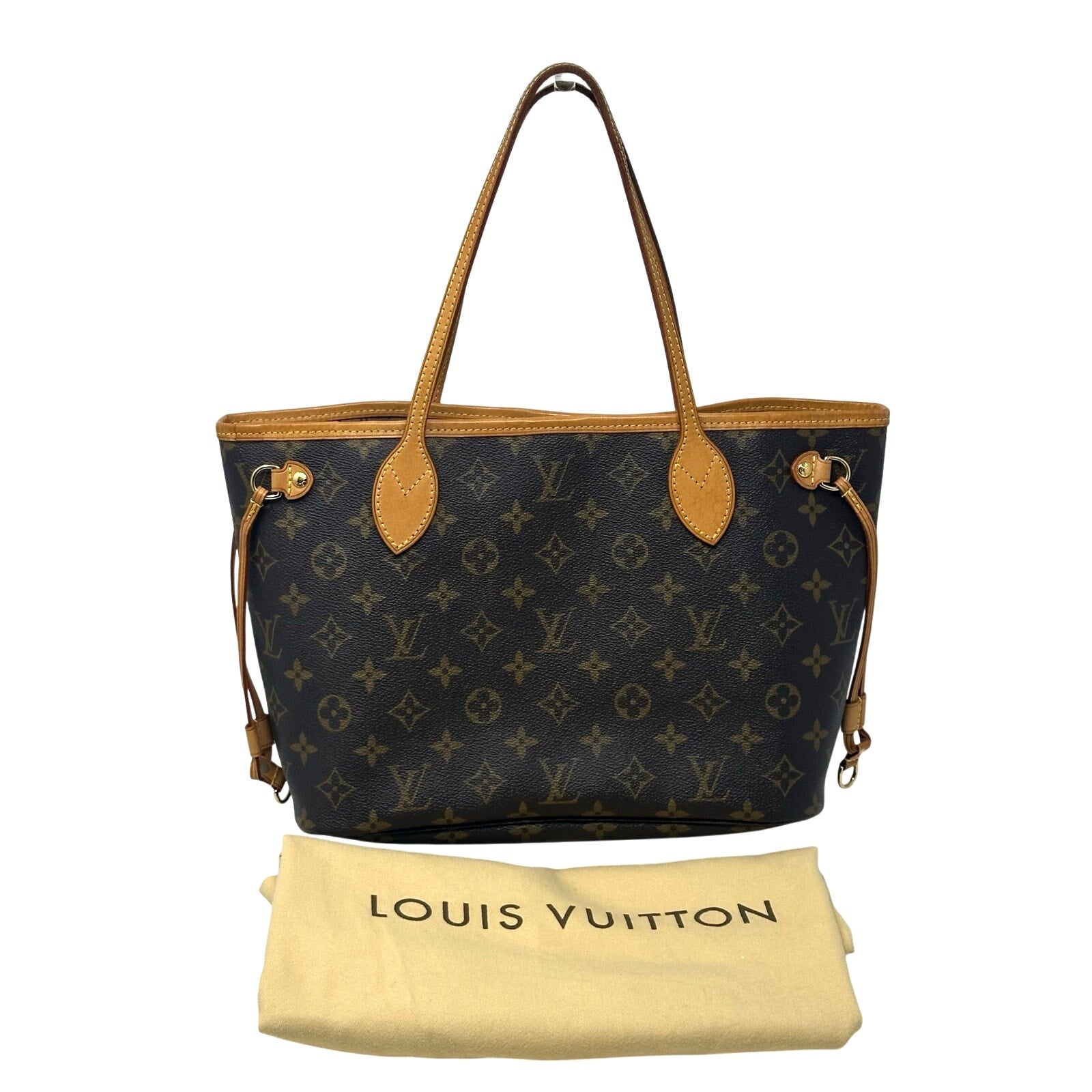 Louis Vuitton LV Monogram Neverfull PM Tote Shoulder Bag