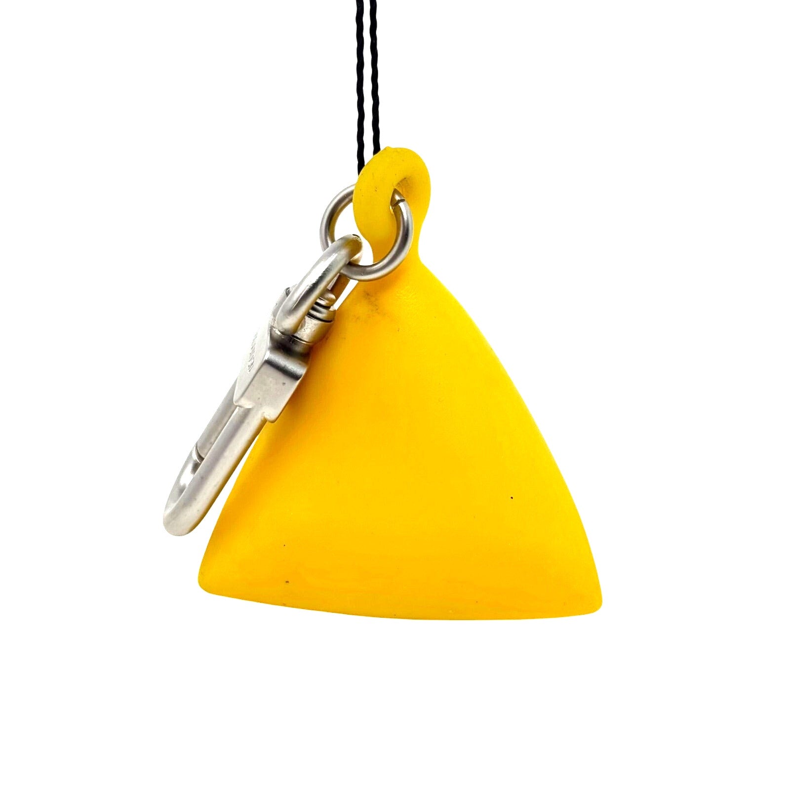 Louis Vuitton LV Cup Buoy Sail Rubber Bag Key Holder Charm Chain Yellow