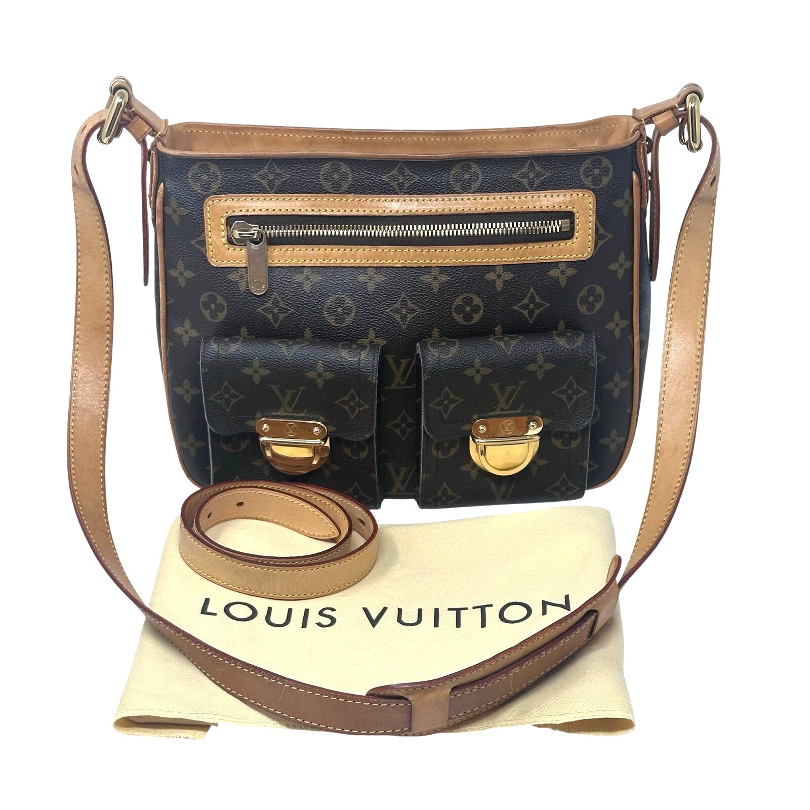 Louis Vuitton LV Monogram Hudson GM Crossbody Bag