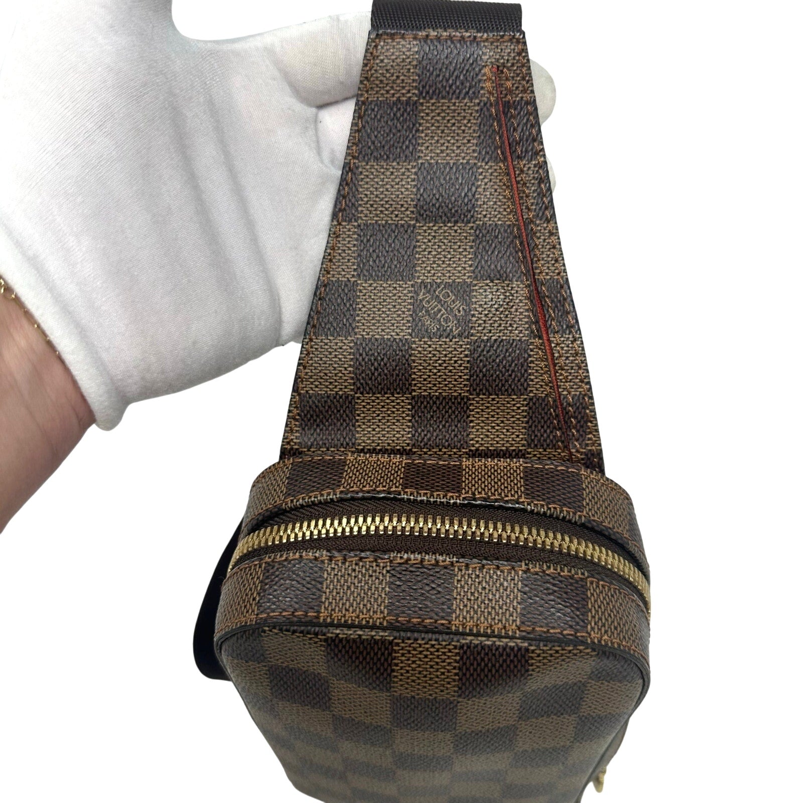 Louis Vuitton LV Damier Ebene Geronimos Sling Bag