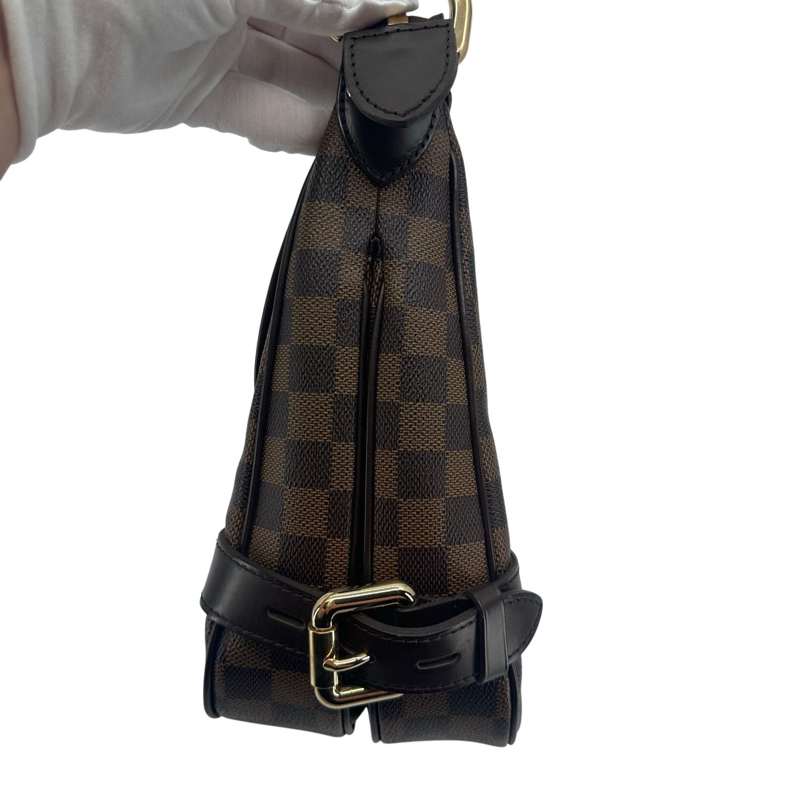 Louis Vuitton LV Damier Ebene Highbury Shoulder Bag
