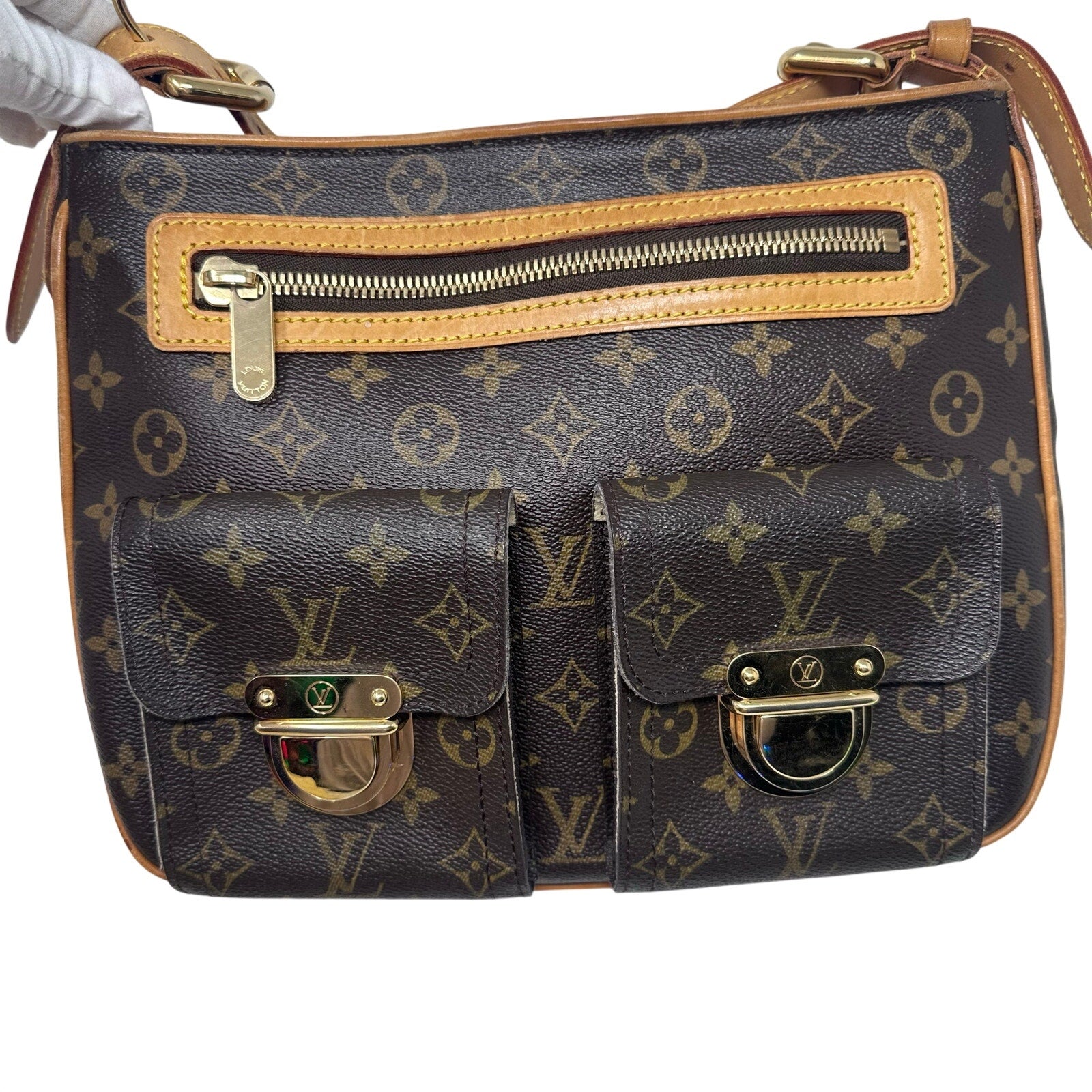 Louis Vuitton LV Monogram Hudson GM Crossbody Bag