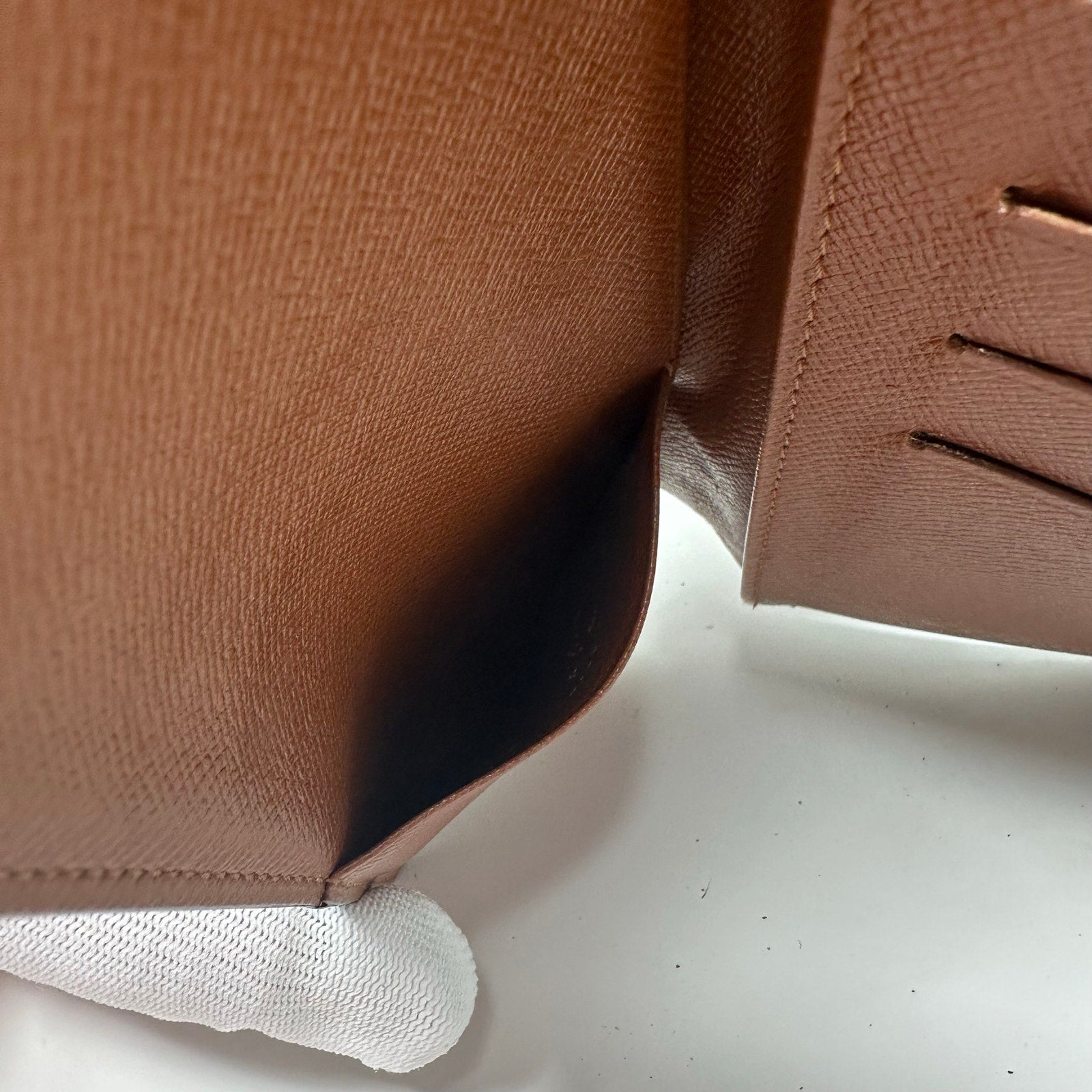 Louis Vuitton LV Monogram Brazza Tall Bifold Wallet