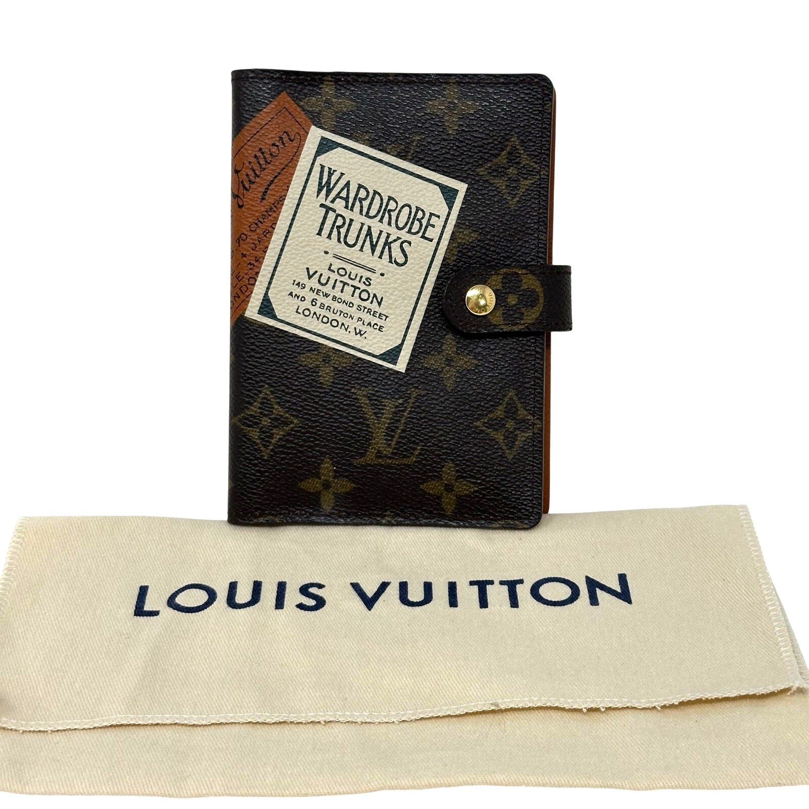 Louis Vuitton LV Monogram Limited Edition Wardrobe Trunks Agenda PM
