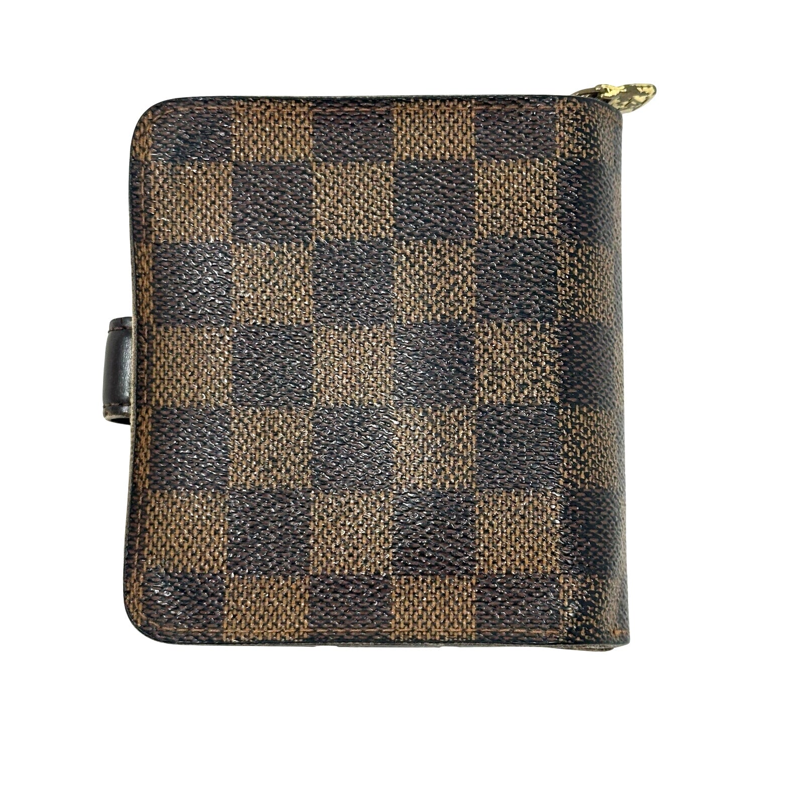 Louis Vuitton LV Damier Ebene Compact Zippy Wallet