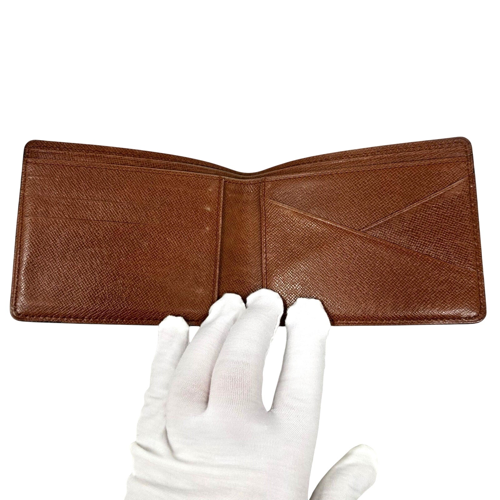 Louis Vuitton LV Monogram Crossover Style Bifold Wallet