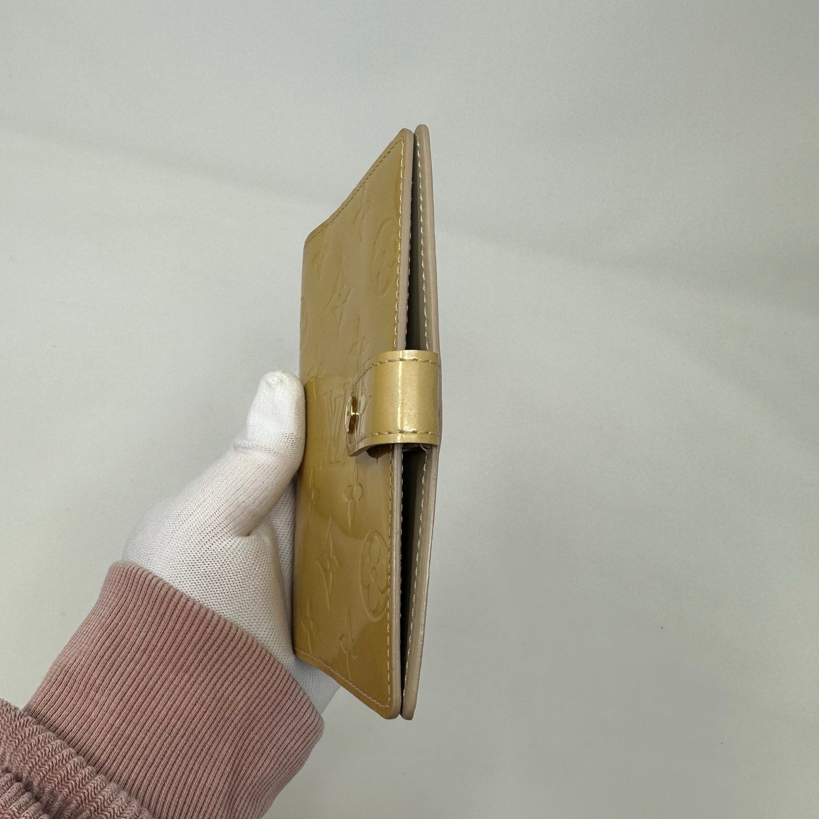 Louis Vuitton LV Agenda PM Cover Vernis Yellow