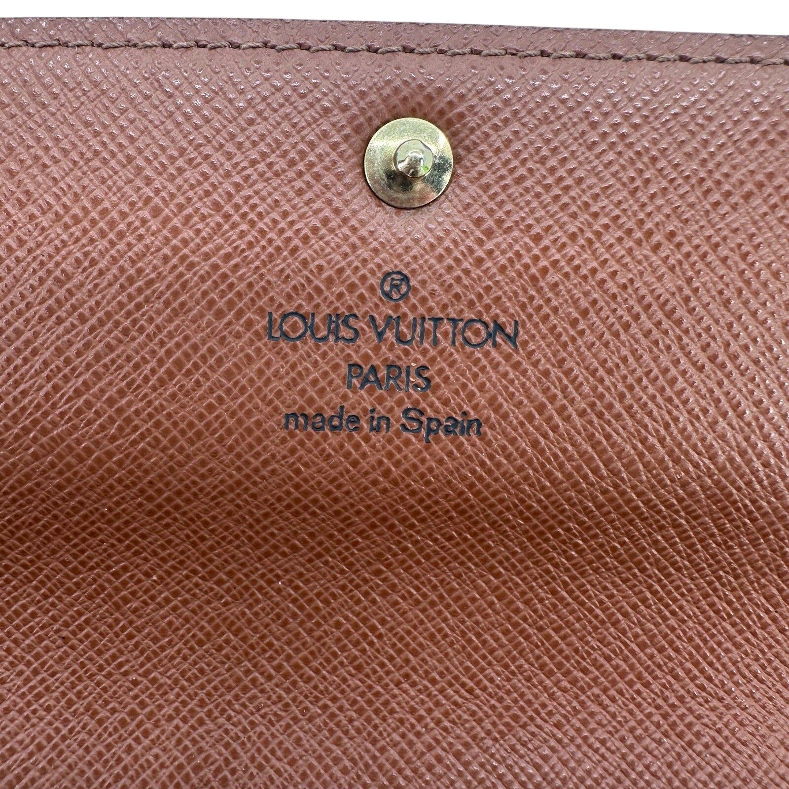 Louis Vuitton LV Monogram Long Sarah Wallet