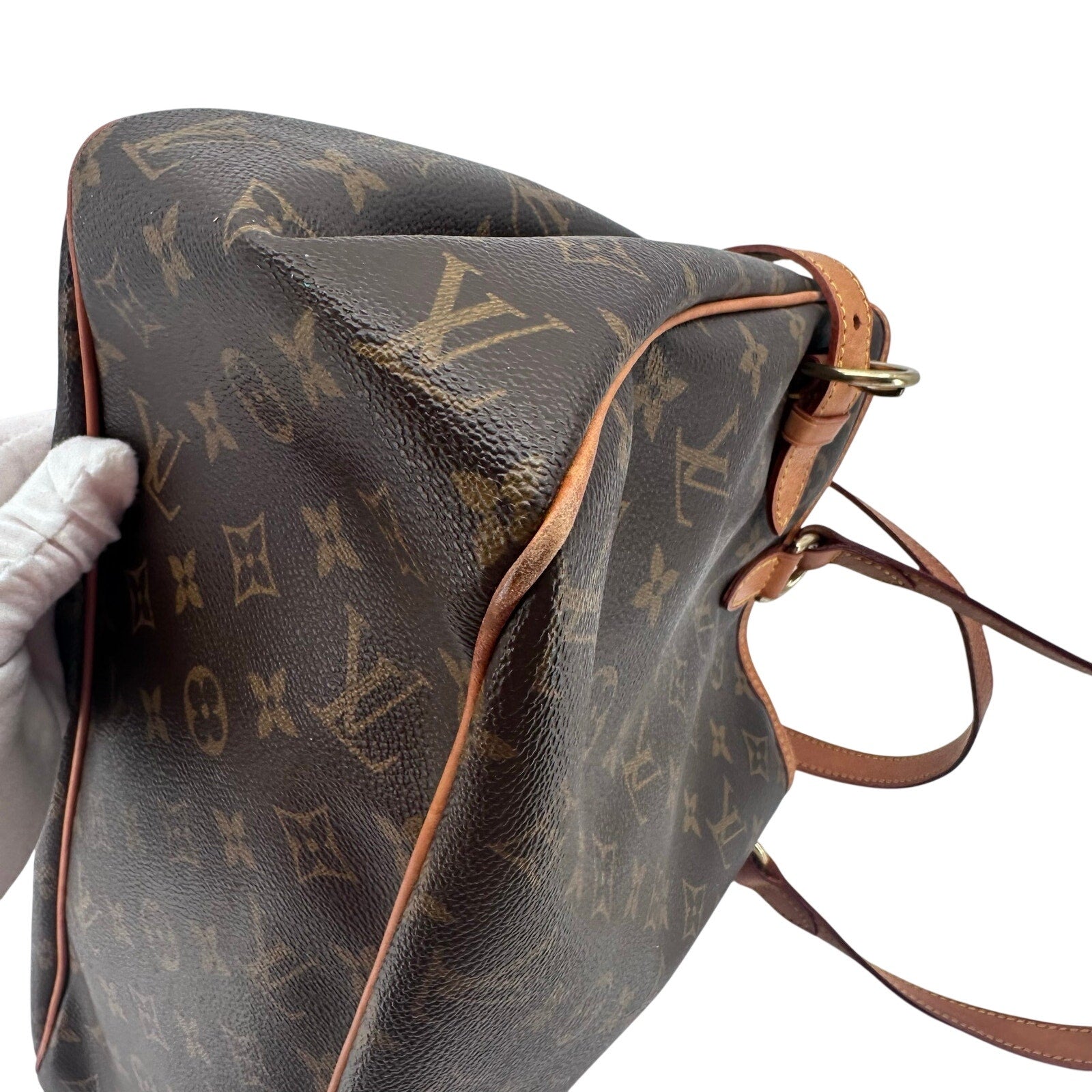 Louis Vuitton LV Monogram Batignolles Shoulder Bag Purse