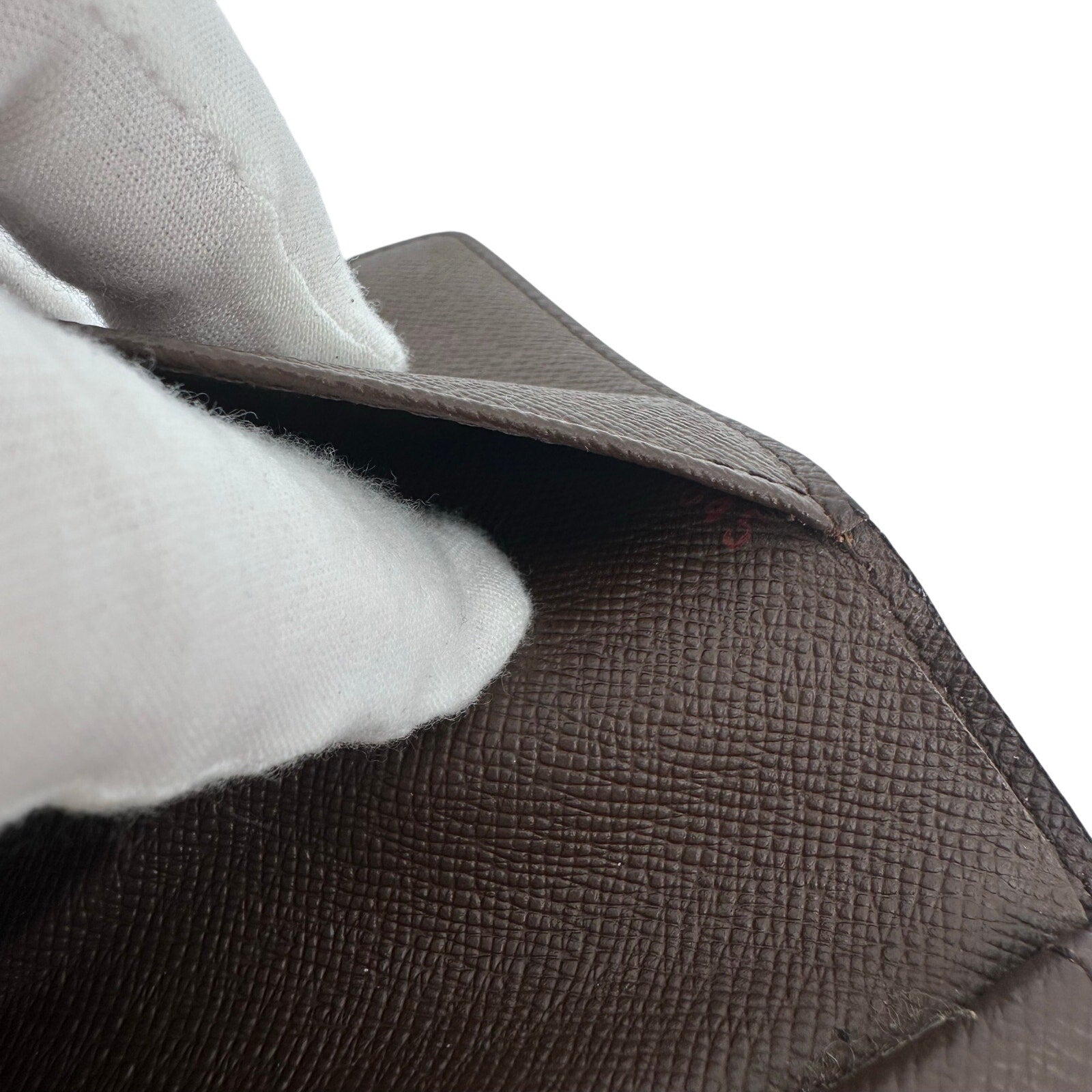 Louis Vuitton LV Damier Ebene Porte Tresor Etui Papie International Wallet