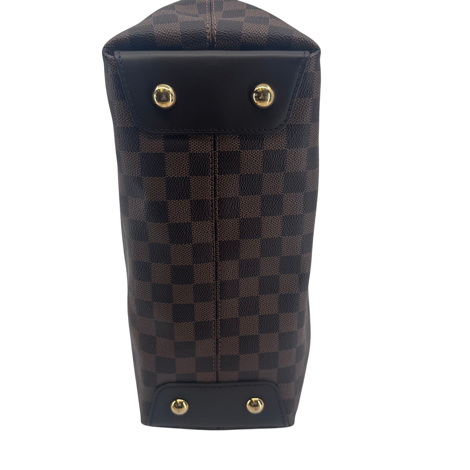 Louis Vuitton LV Damier Ebene Duomo Hobo Shoulder Bag Full Inclusion