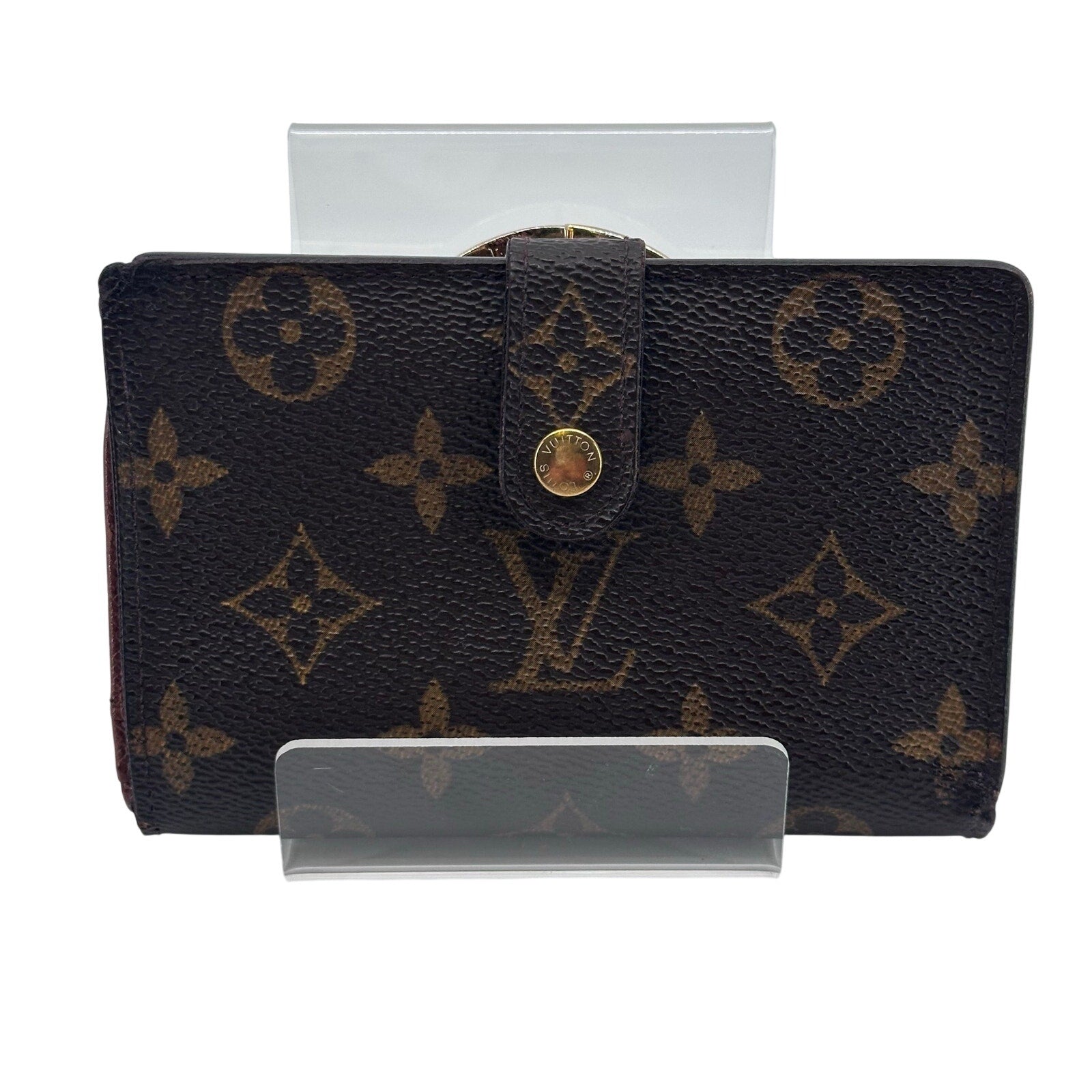Louis Vuitton LV Monogram Kisslock Wallet
