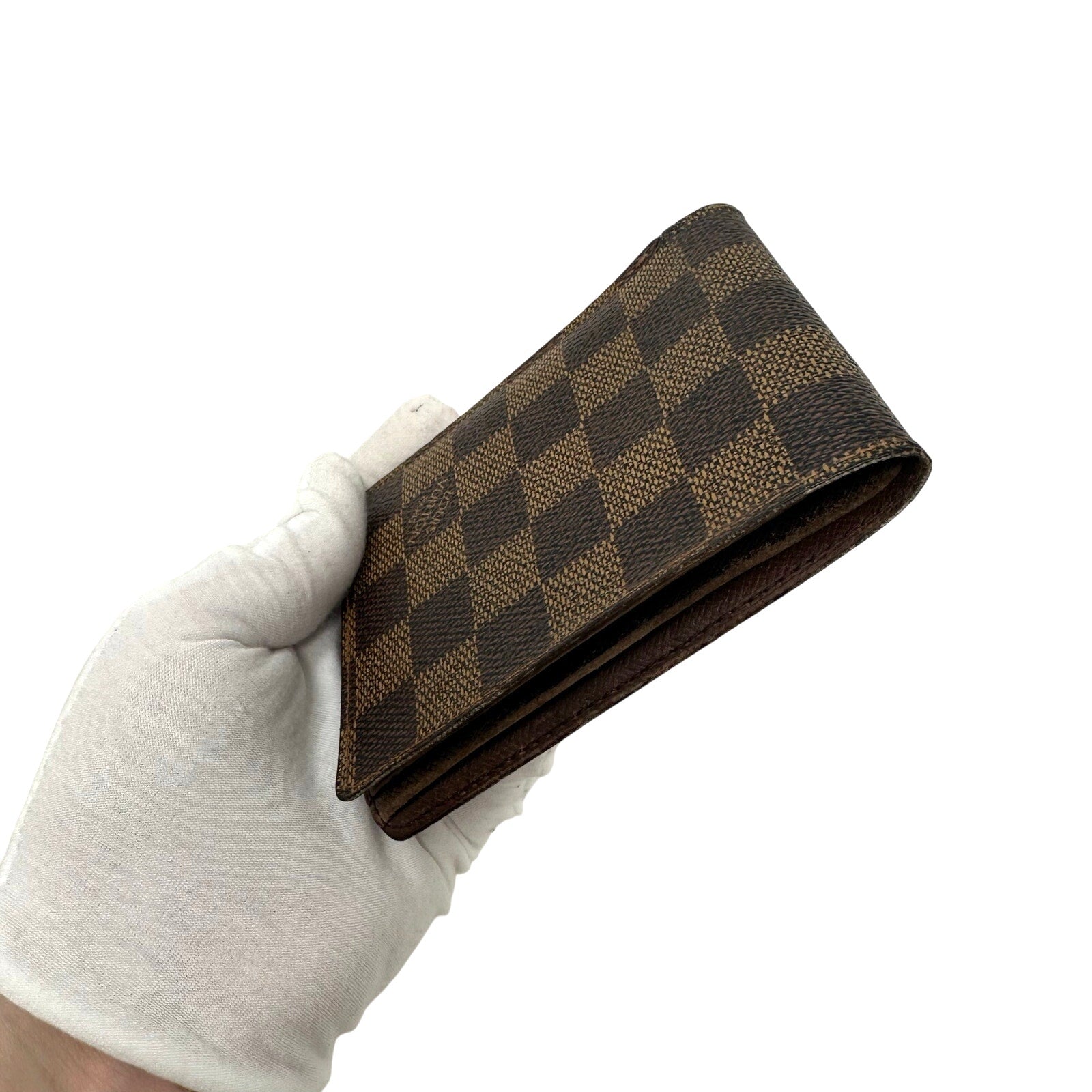 Louis Vuitton LV Damier Ebene Limited Edition Centenaire Bifold Wallet