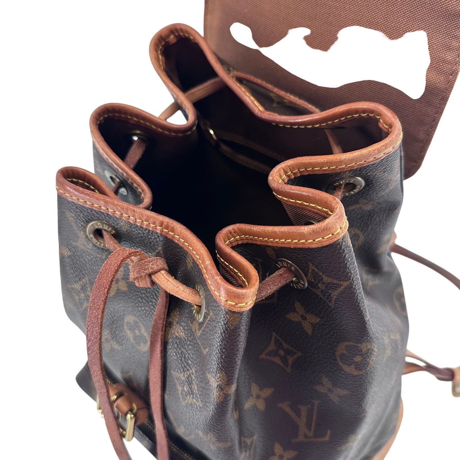 Louis Vuitton LV Monogram Montsouris MM Mini Backpack Bag