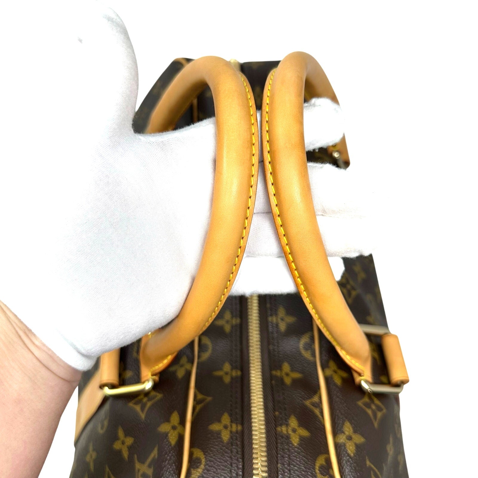 Louis Vuitton LV Monogram Carryall Satchel Duffle Bag