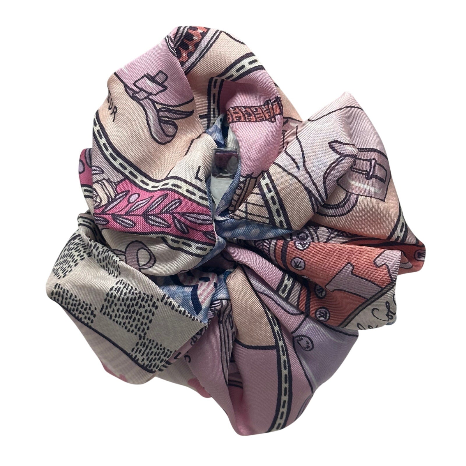 Louis Vuitton LV Troche Scrunchie Hair Pink Women