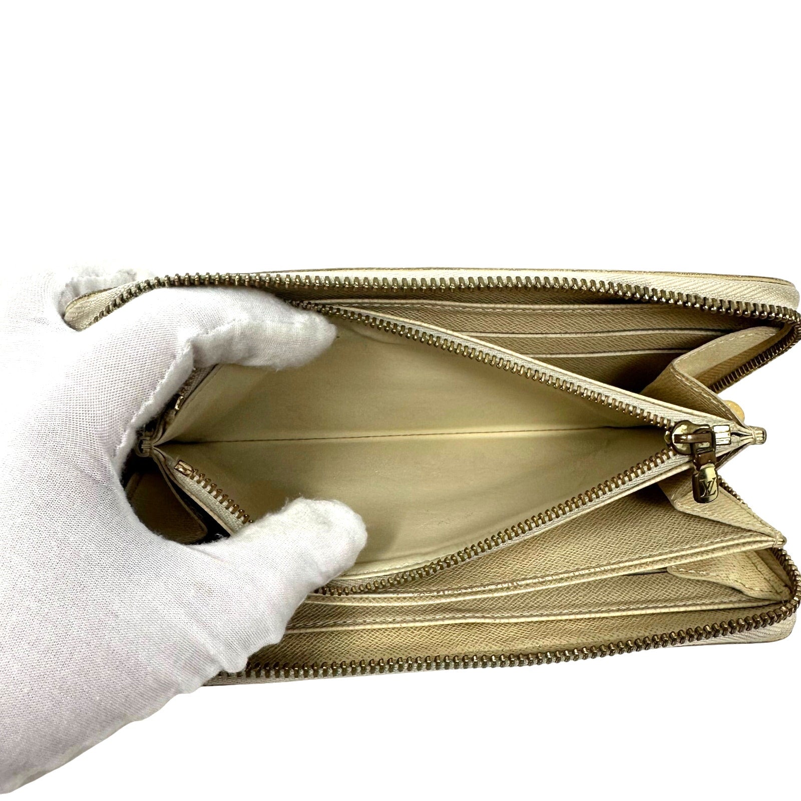 Louis Vuitton LV Damier Azure Zippy Long Wallet