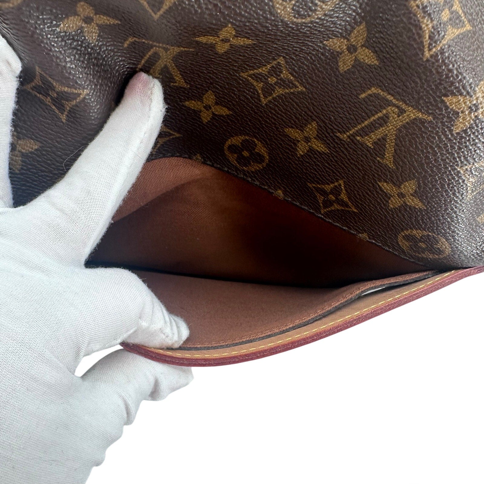 Louis Vuitton LV Monogram Abbesses Messenger Crossbody Bag