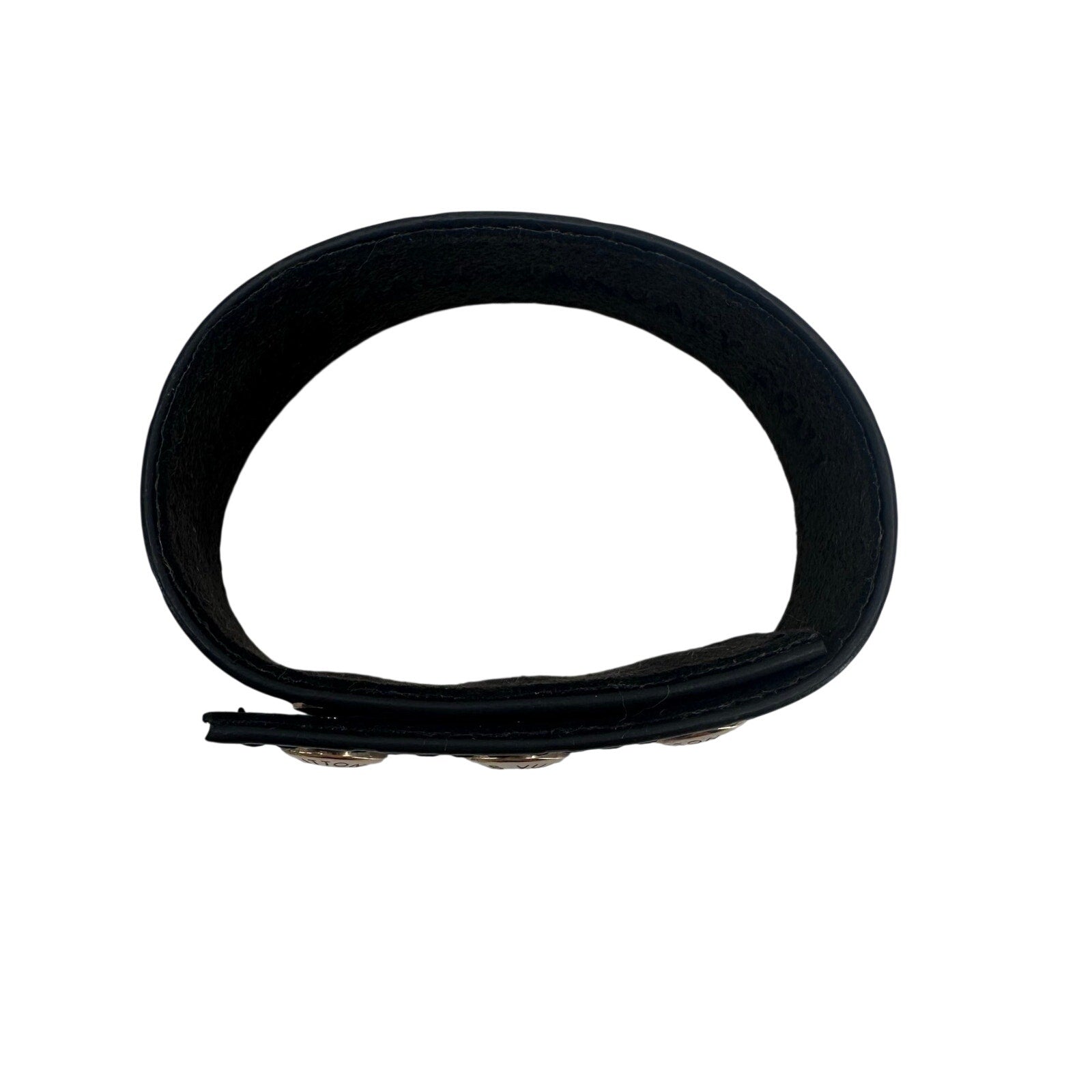 Louis Vuitton LV Monogram Mat Waliea Hawaii Limited Edition Leather Cuff Bracelet