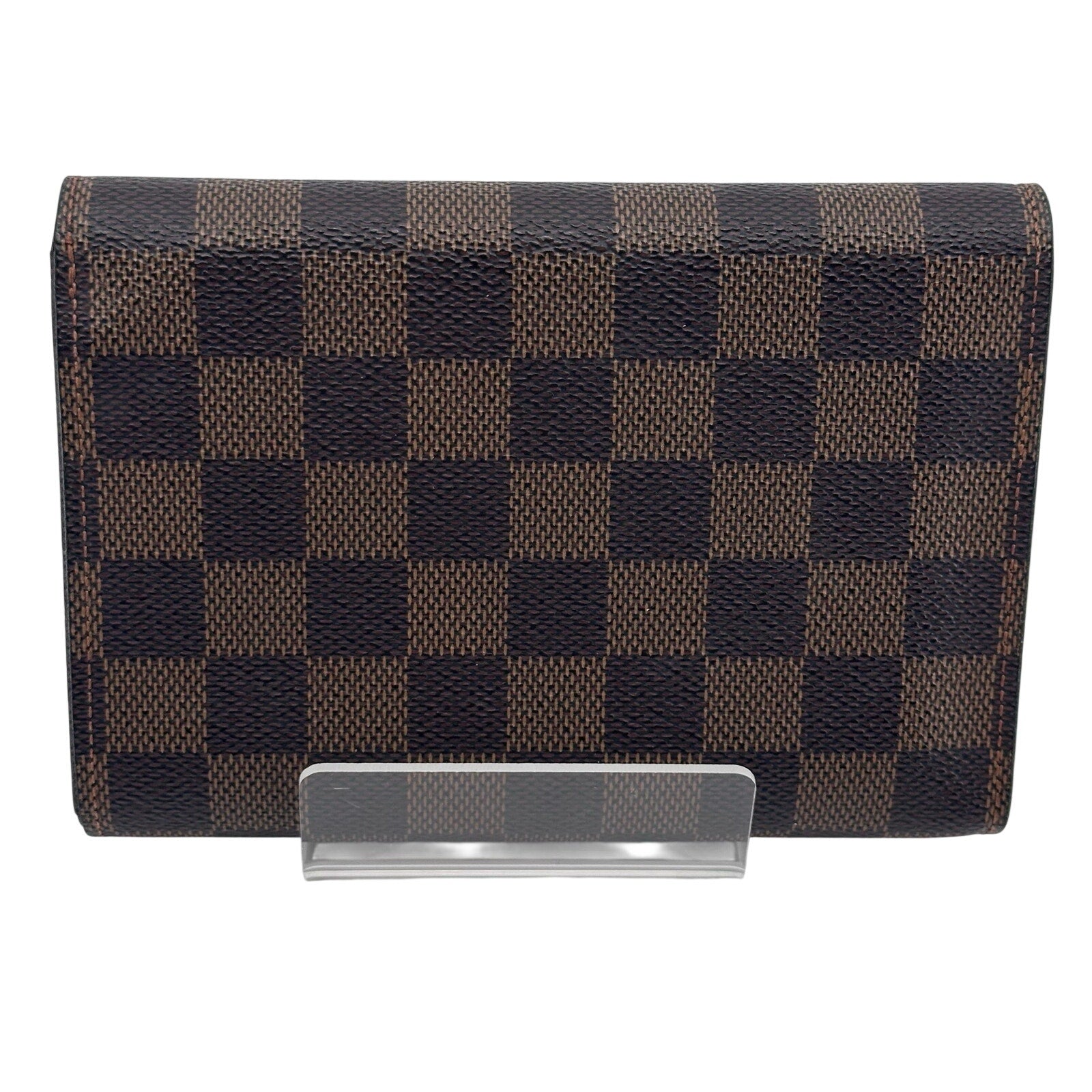 Louis Vuitton LV Damier Ebene Porte Tresor Etui Papie International Wallet